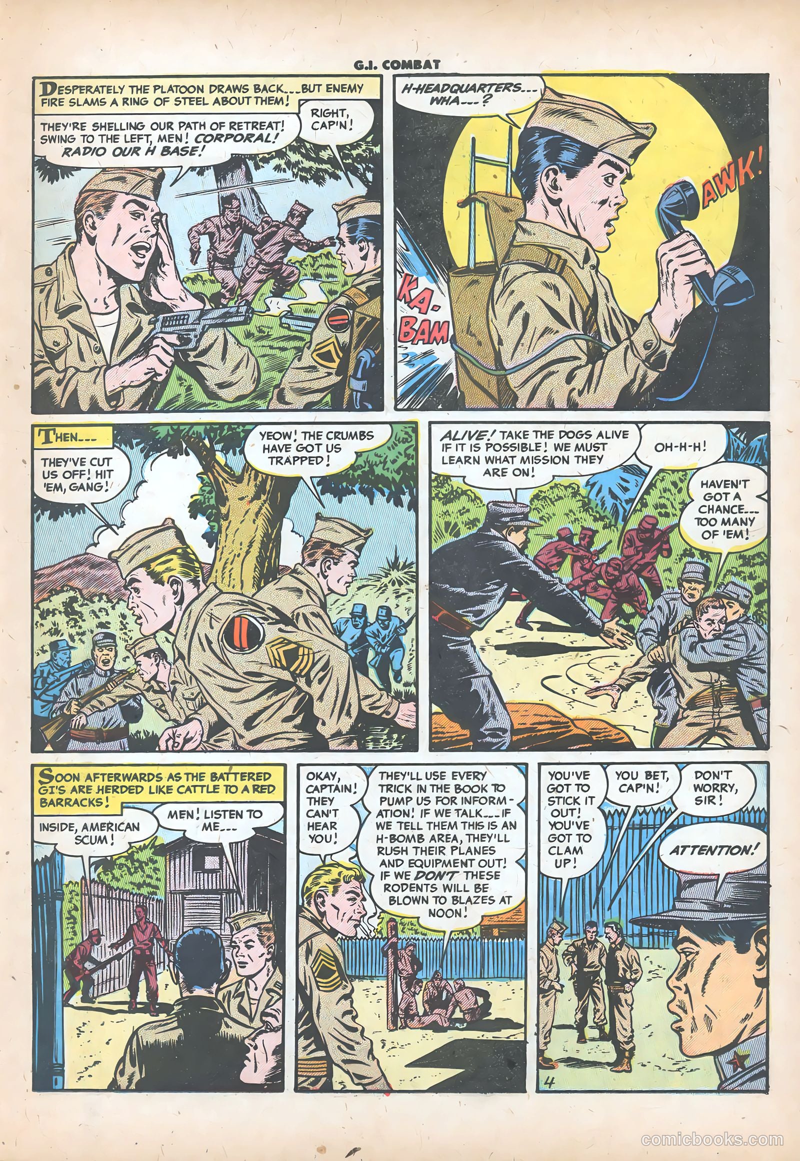 G.I. Combat #25 (1955) — page 15 of 36