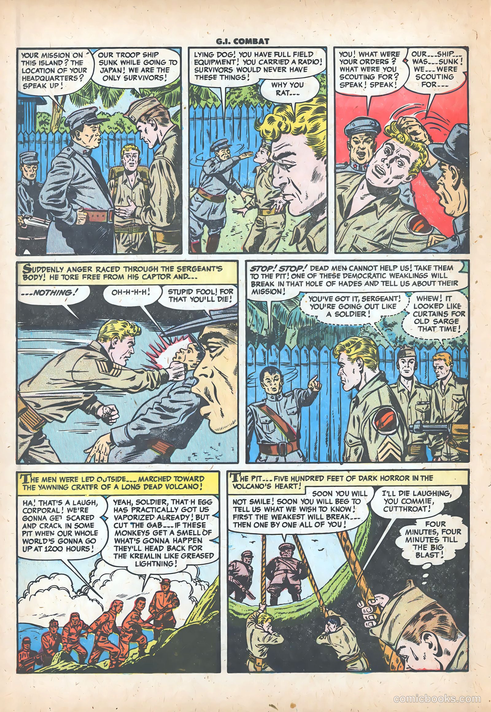 G.I. Combat #25 (1955) — page 16 of 36