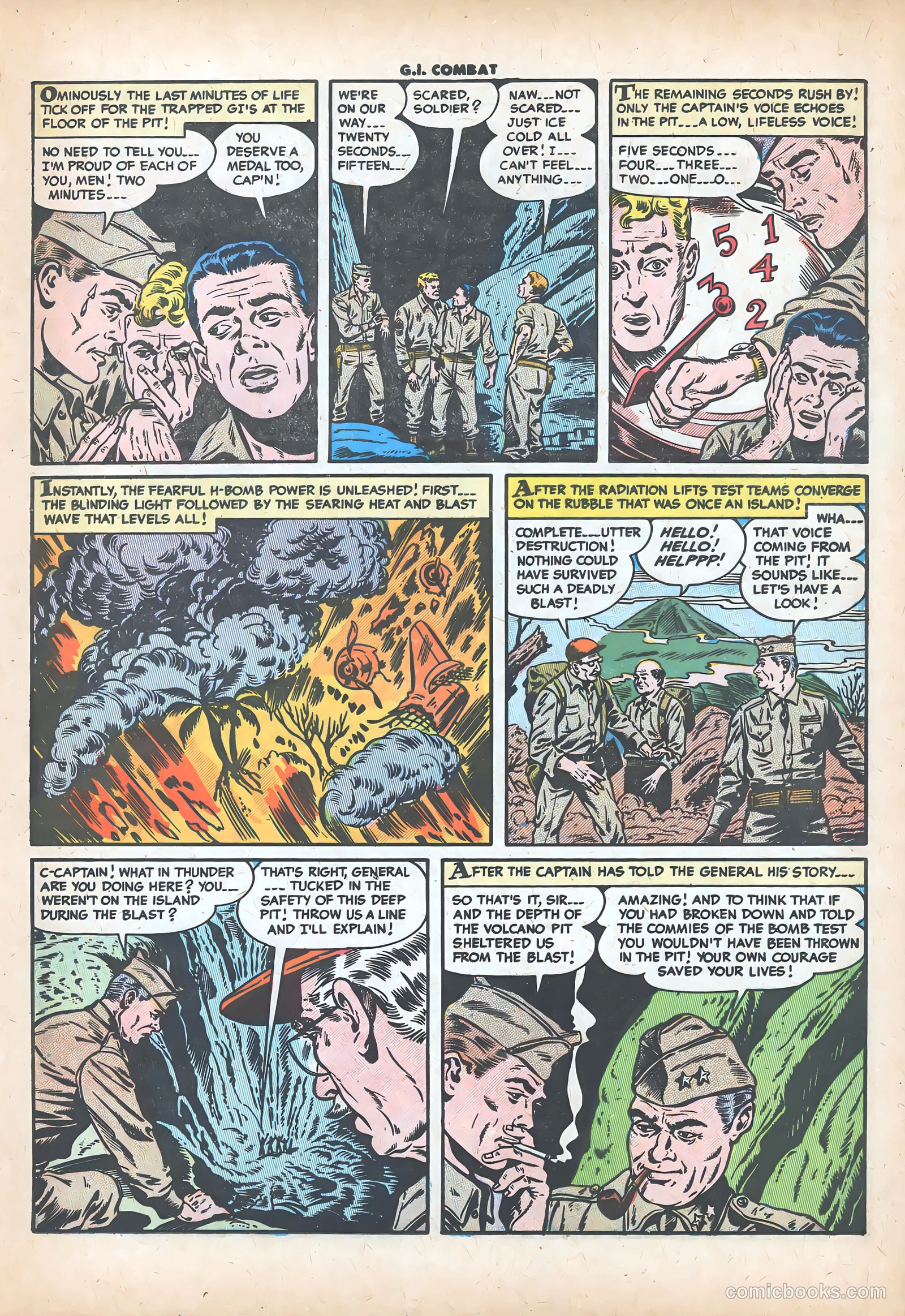 G.I. Combat #25 (1955) — page 17 of 36