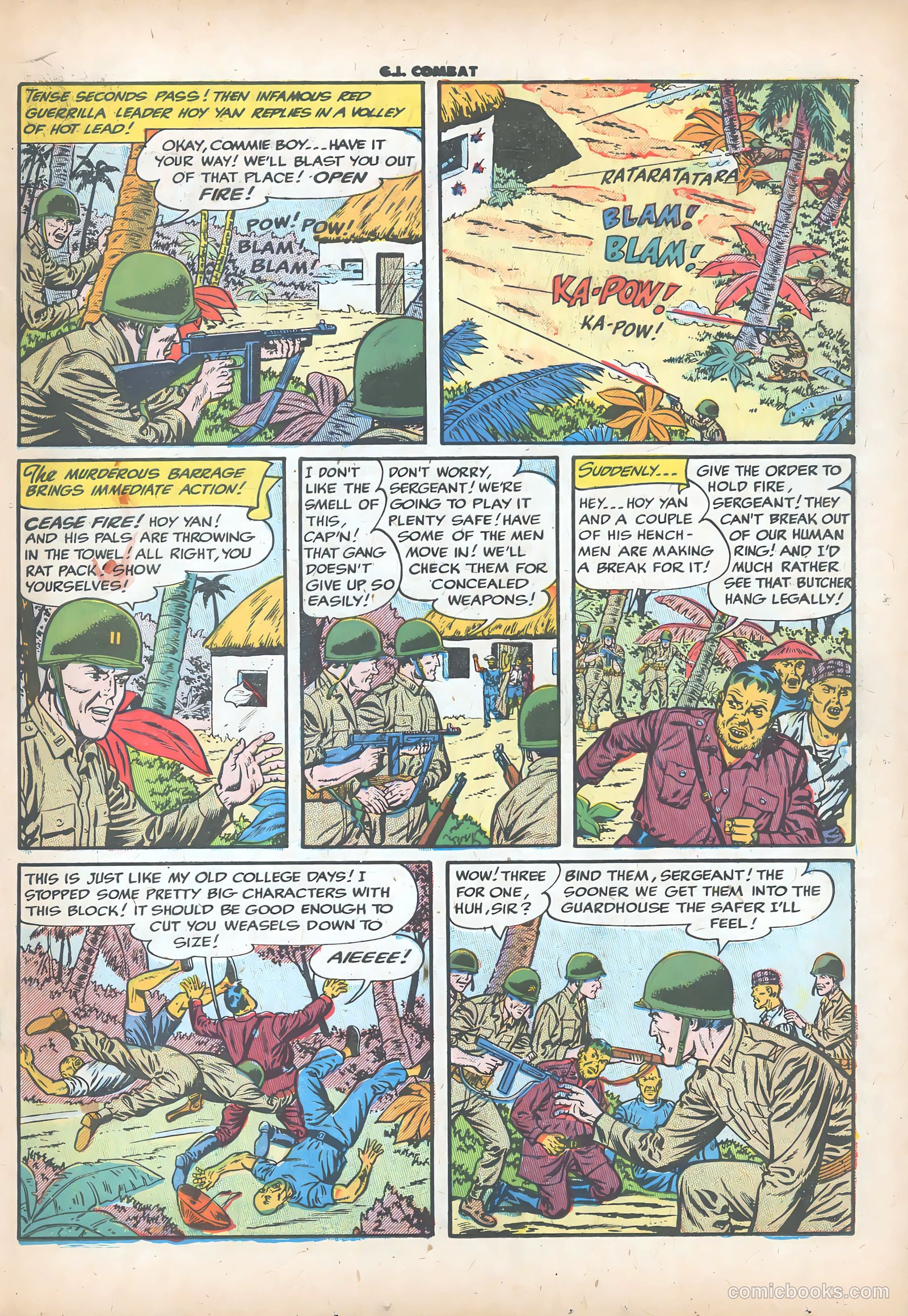 G.I. Combat #25 (1955) — page 19 of 36
