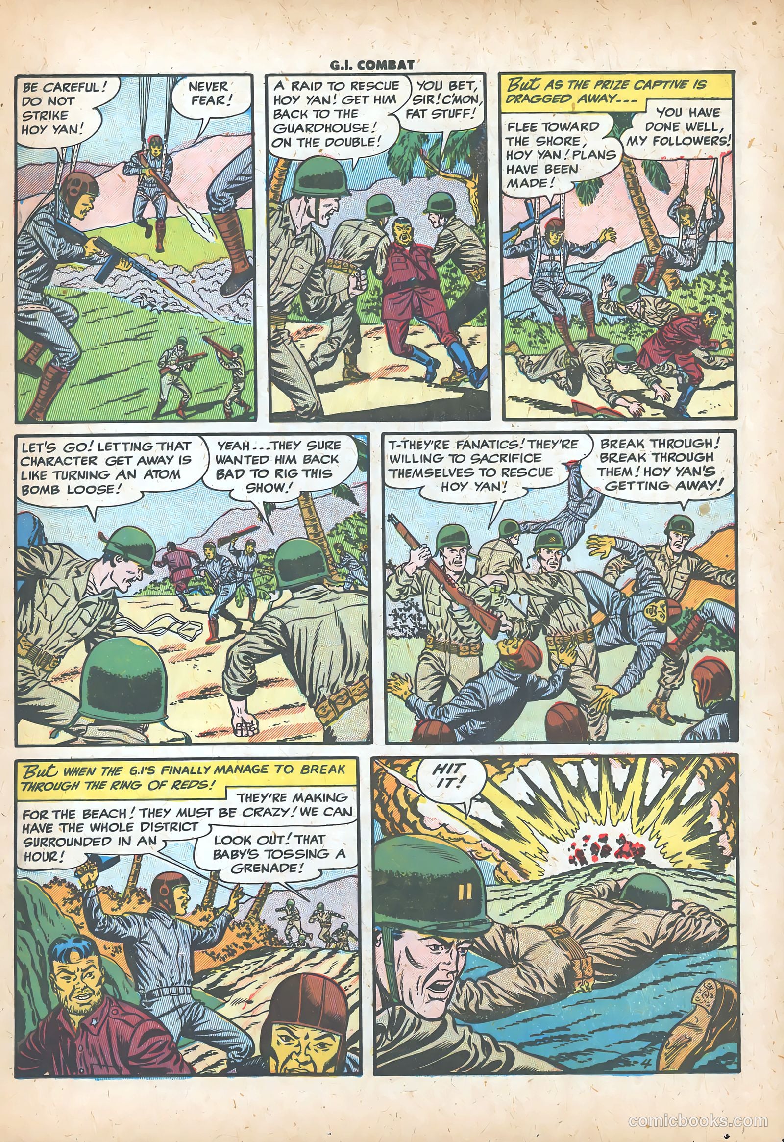 G.I. Combat #25 (1955) — page 21 of 36
