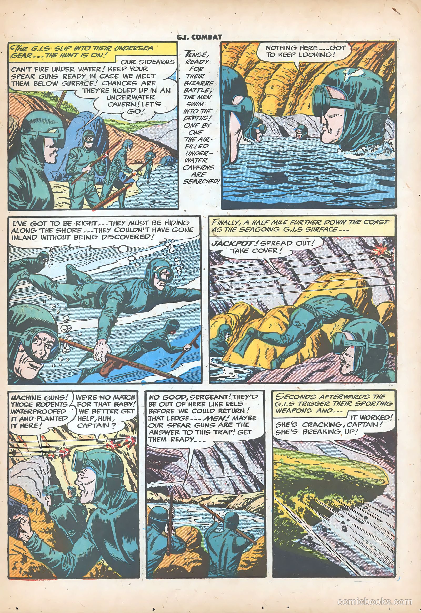 G.I. Combat #25 (1955) — page 23 of 36