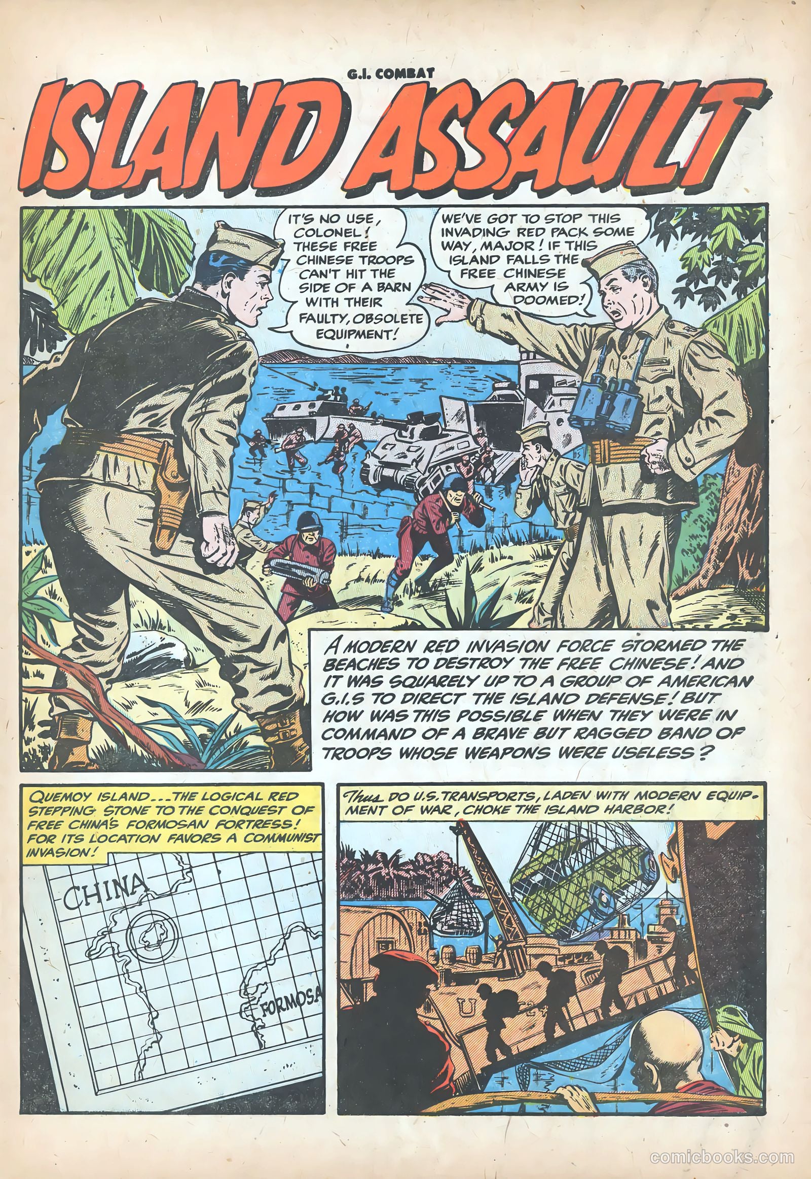 G.I. Combat #25 (1955) — page 27 of 36