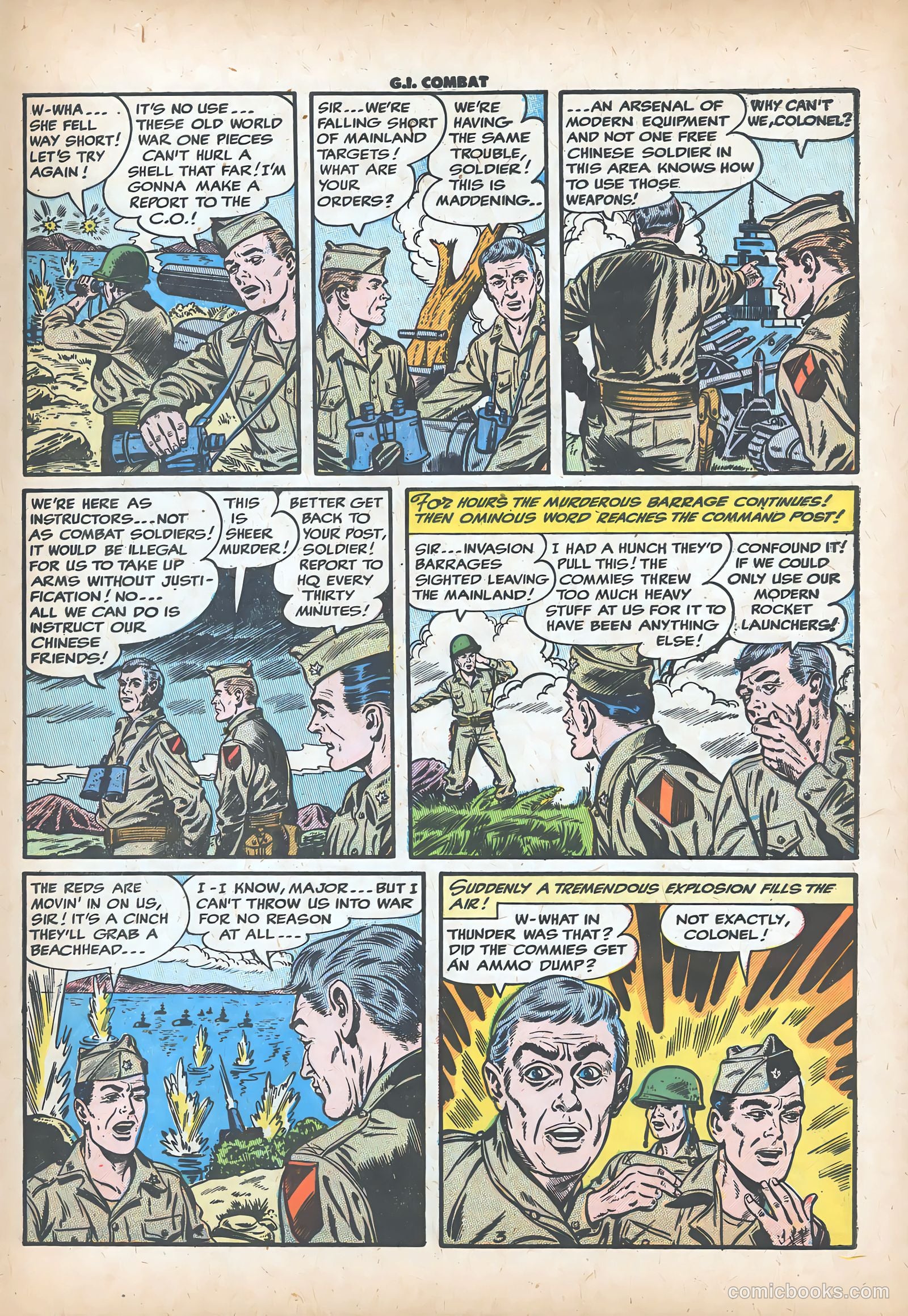 G.I. Combat #25 (1955) — page 29 of 36