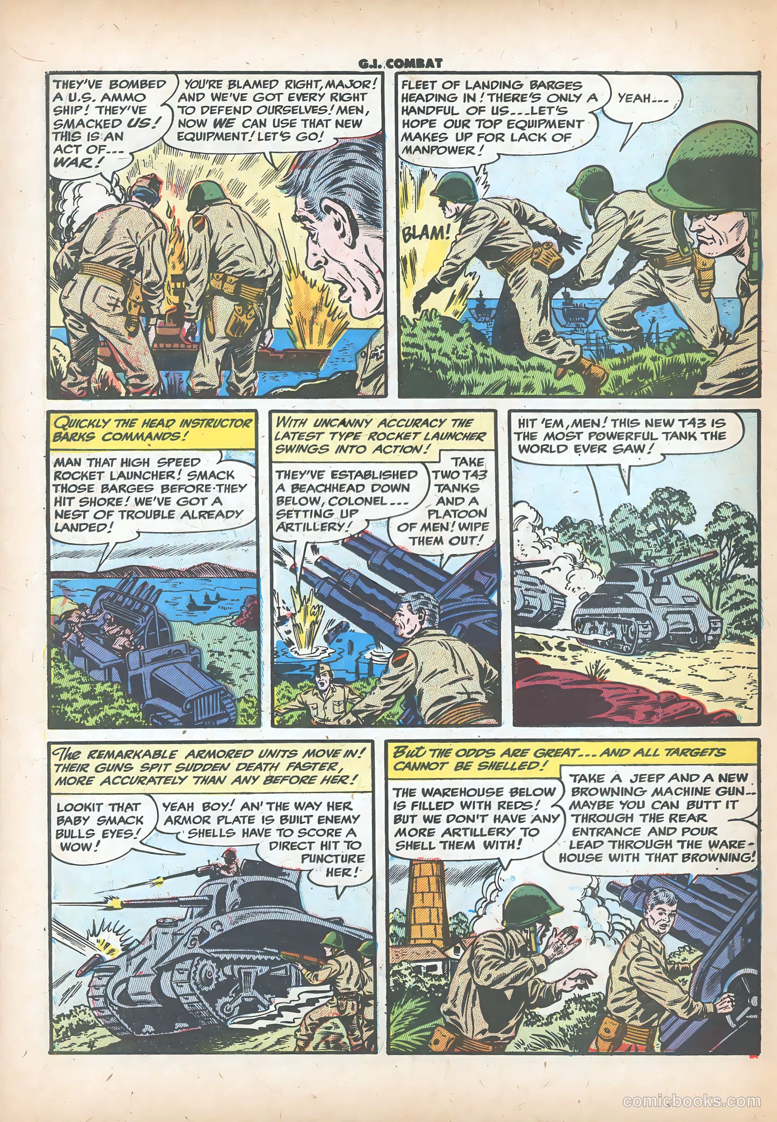 G.I. Combat #25 (1955) — page 30 of 36