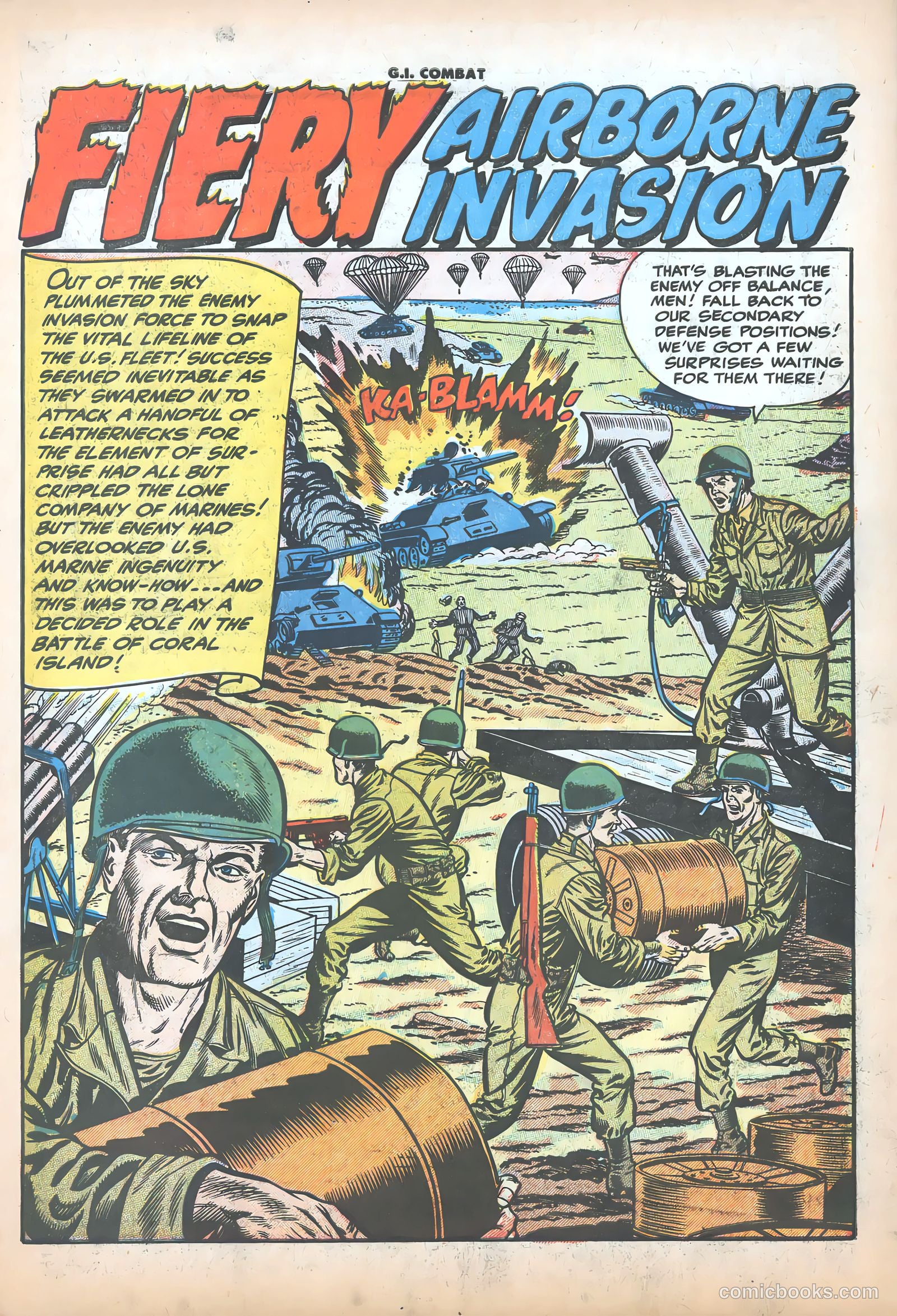 G.I. Combat #26 (1955) — page 3 of 36