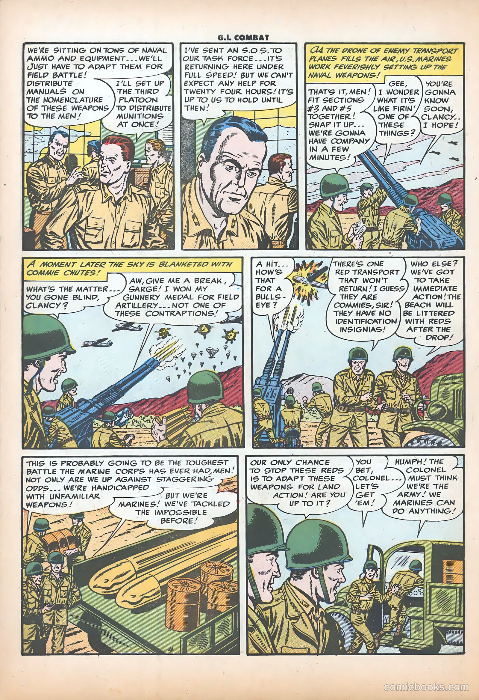 G.I. Combat #26 (1955) — page 6 of 36