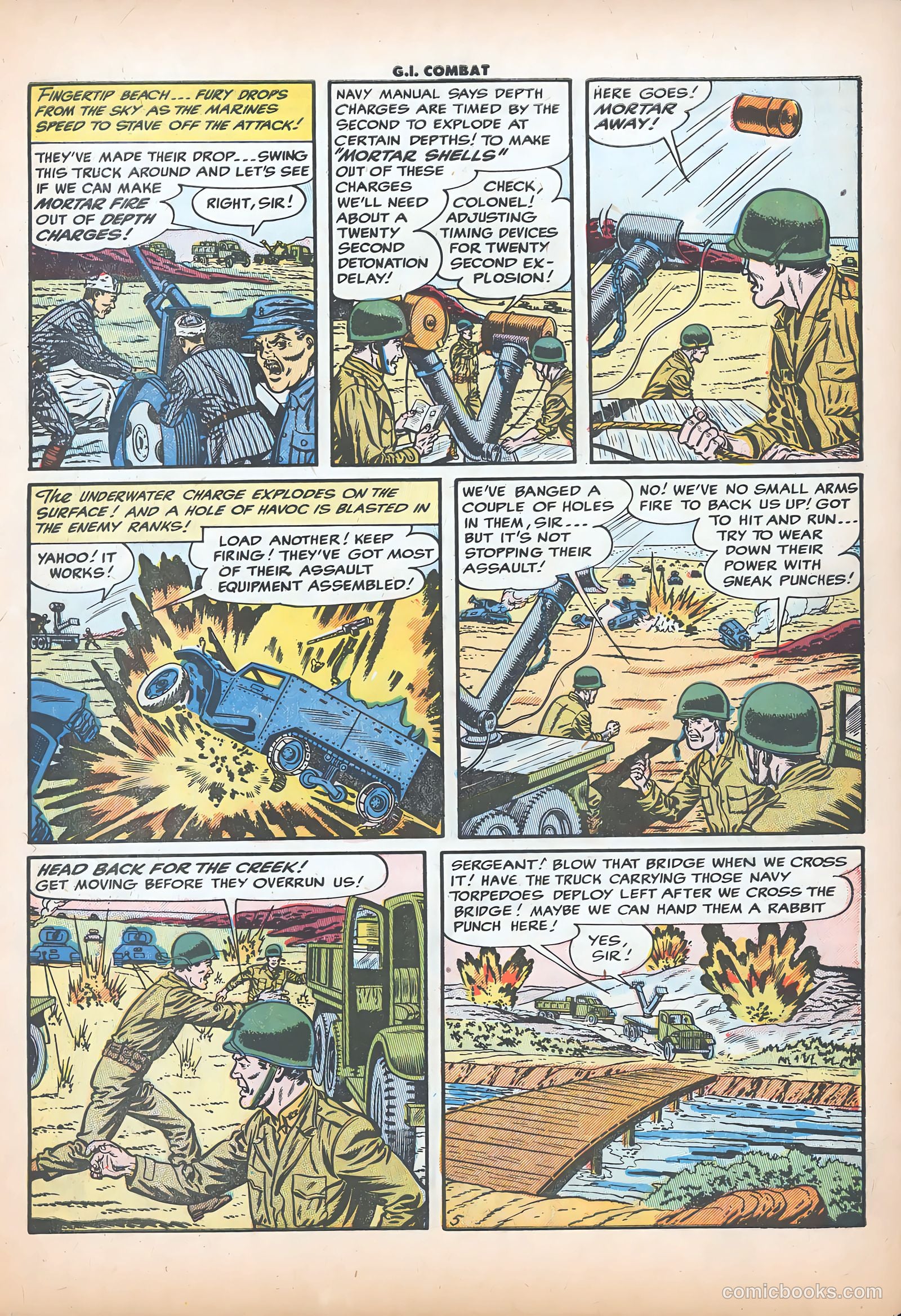 G.I. Combat #26 (1955) — page 7 of 36