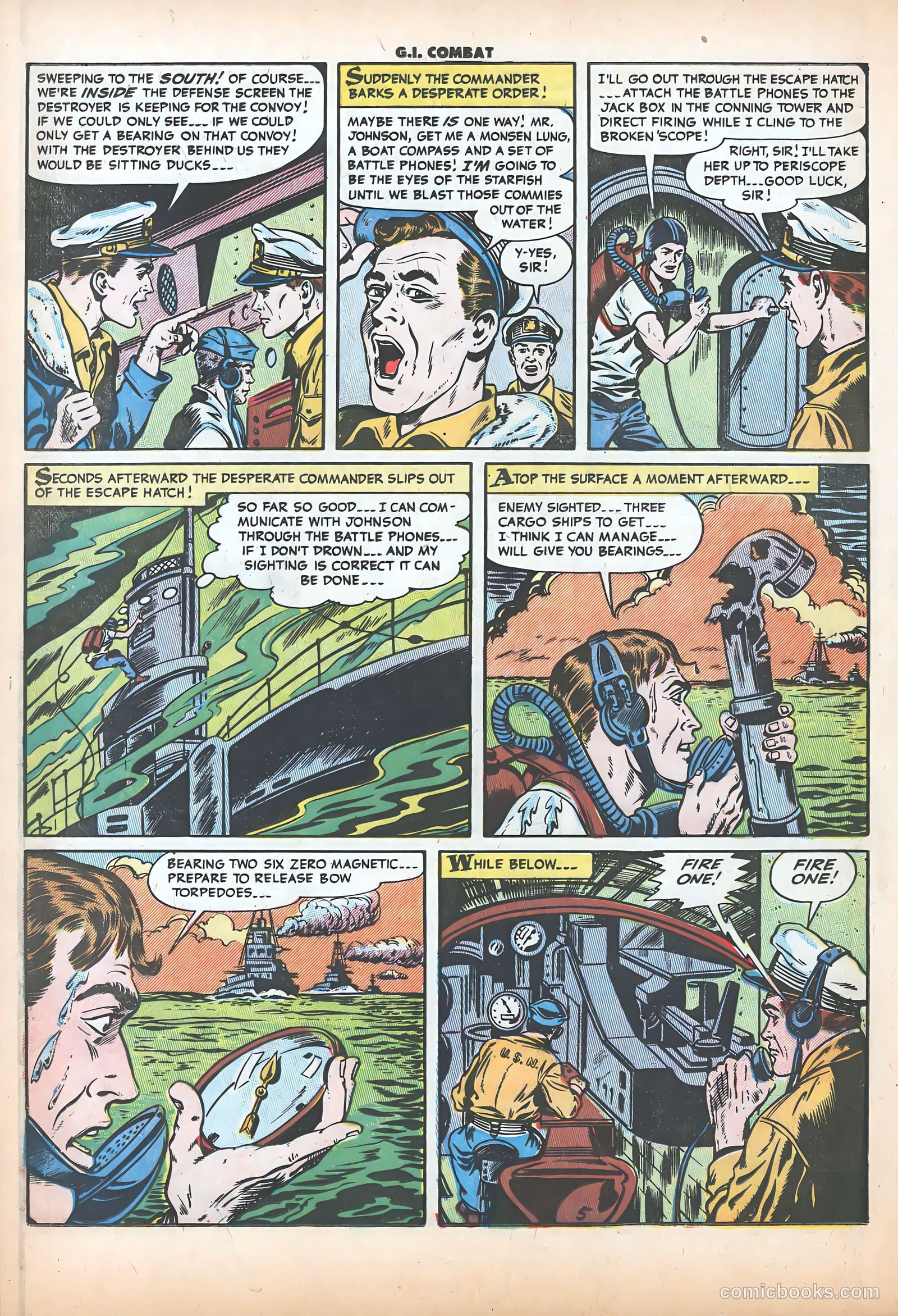G.I. Combat #26 (1955) — page 16 of 36