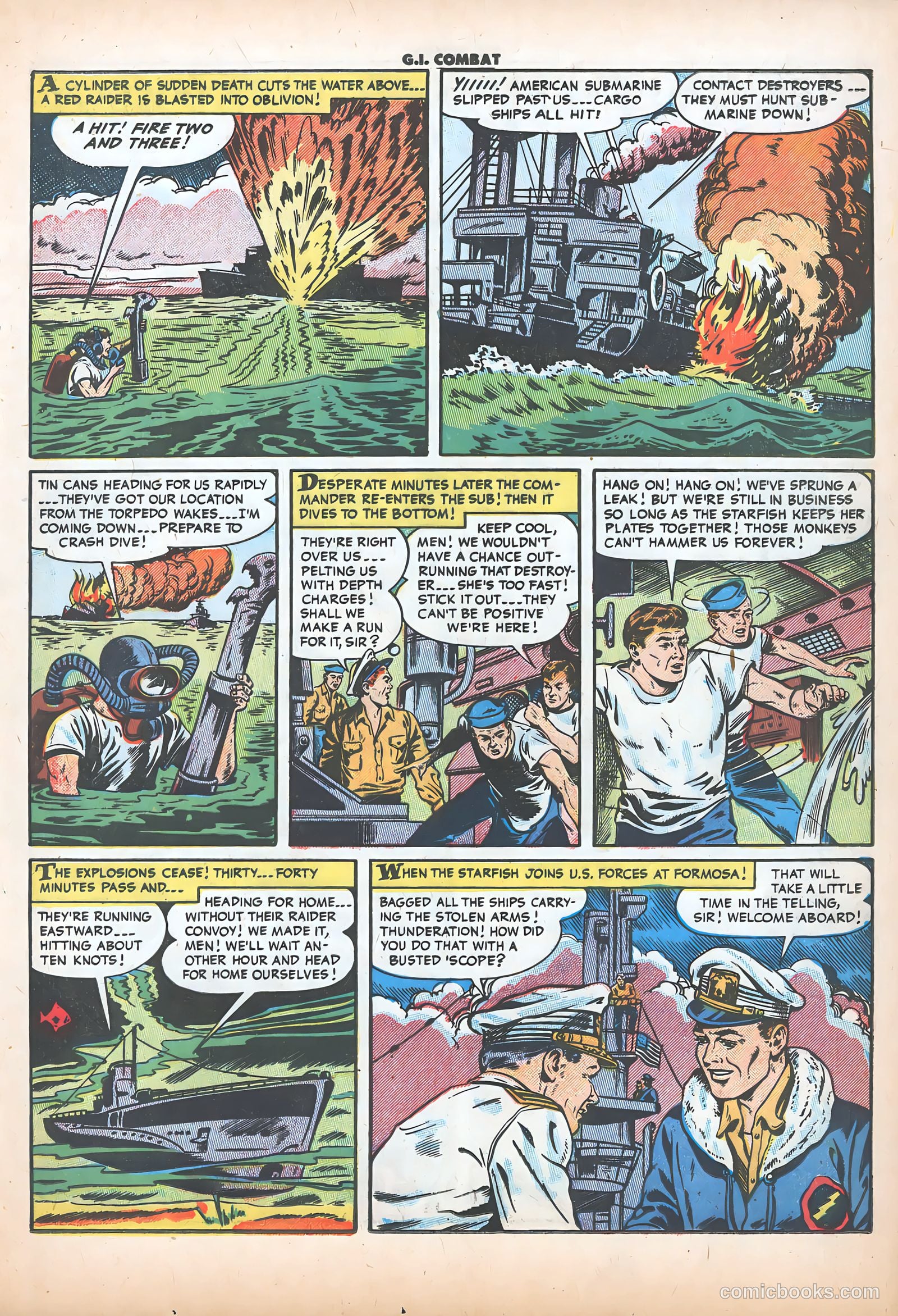 G.I. Combat #26 (1955) — page 17 of 36