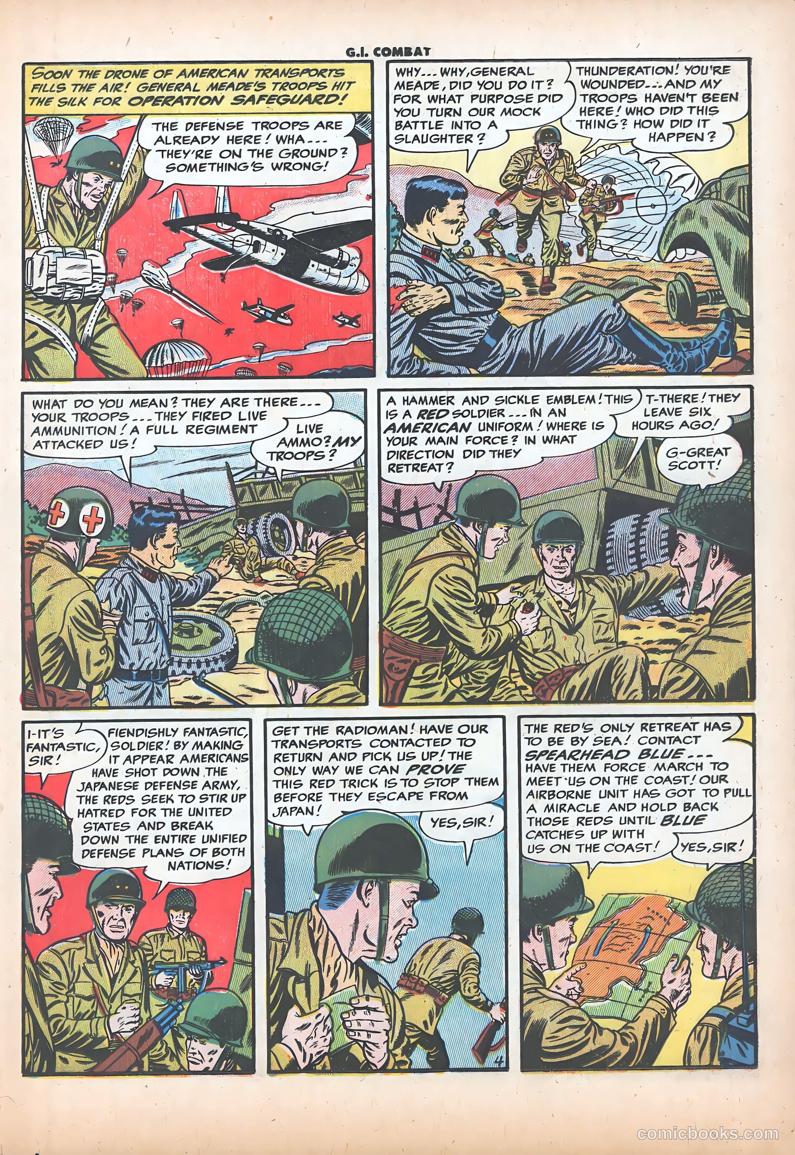 G.I. Combat #26 (1955) — page 21 of 36