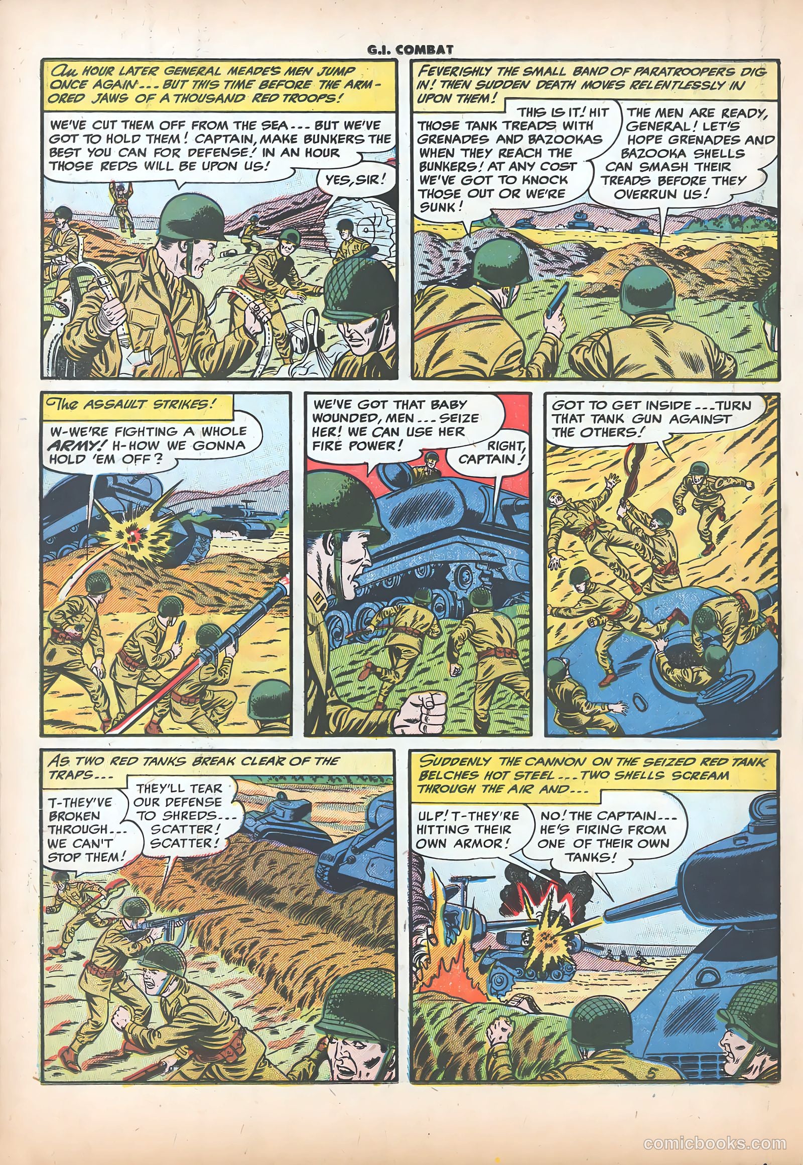 G.I. Combat #26 (1955) — page 22 of 36