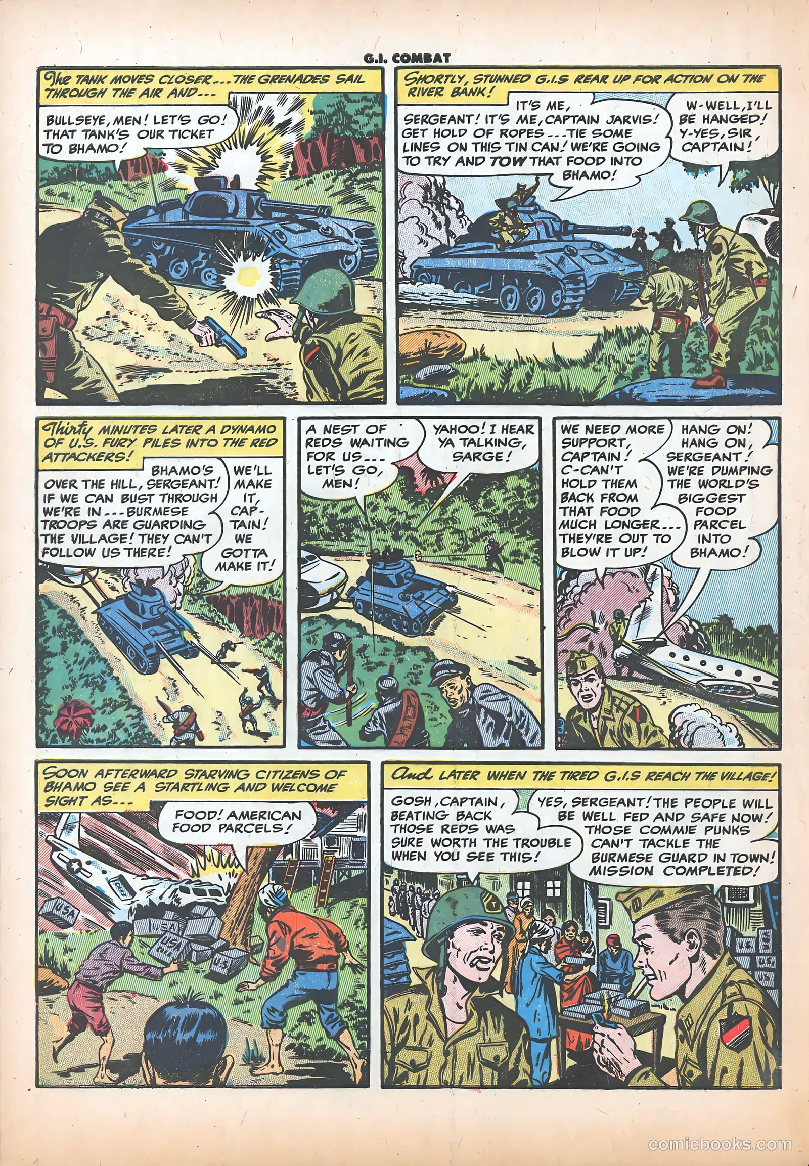 G.I. Combat #26 (1955) — page 32 of 36