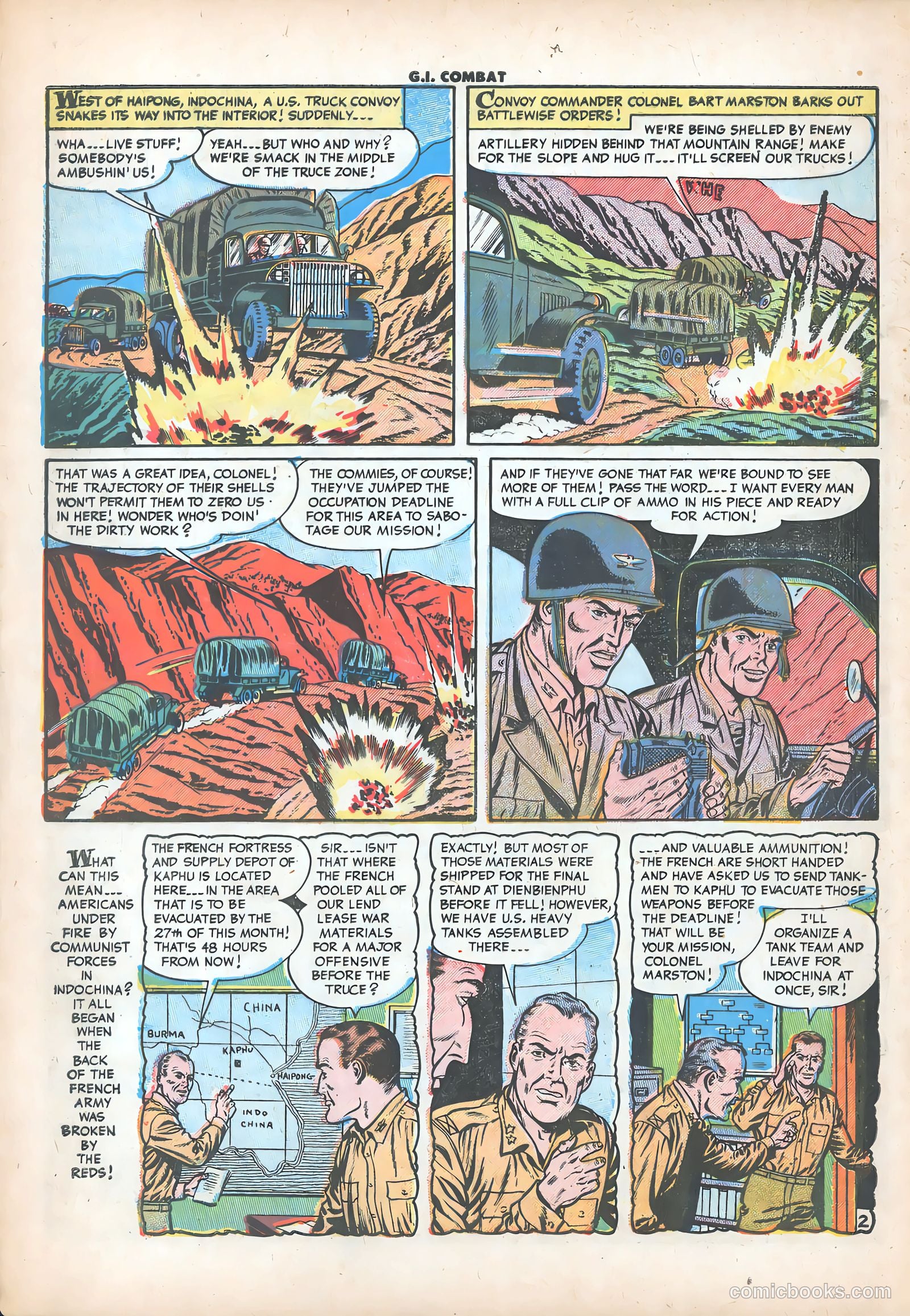 G.I. Combat #27 (1955) — page 4 of 36