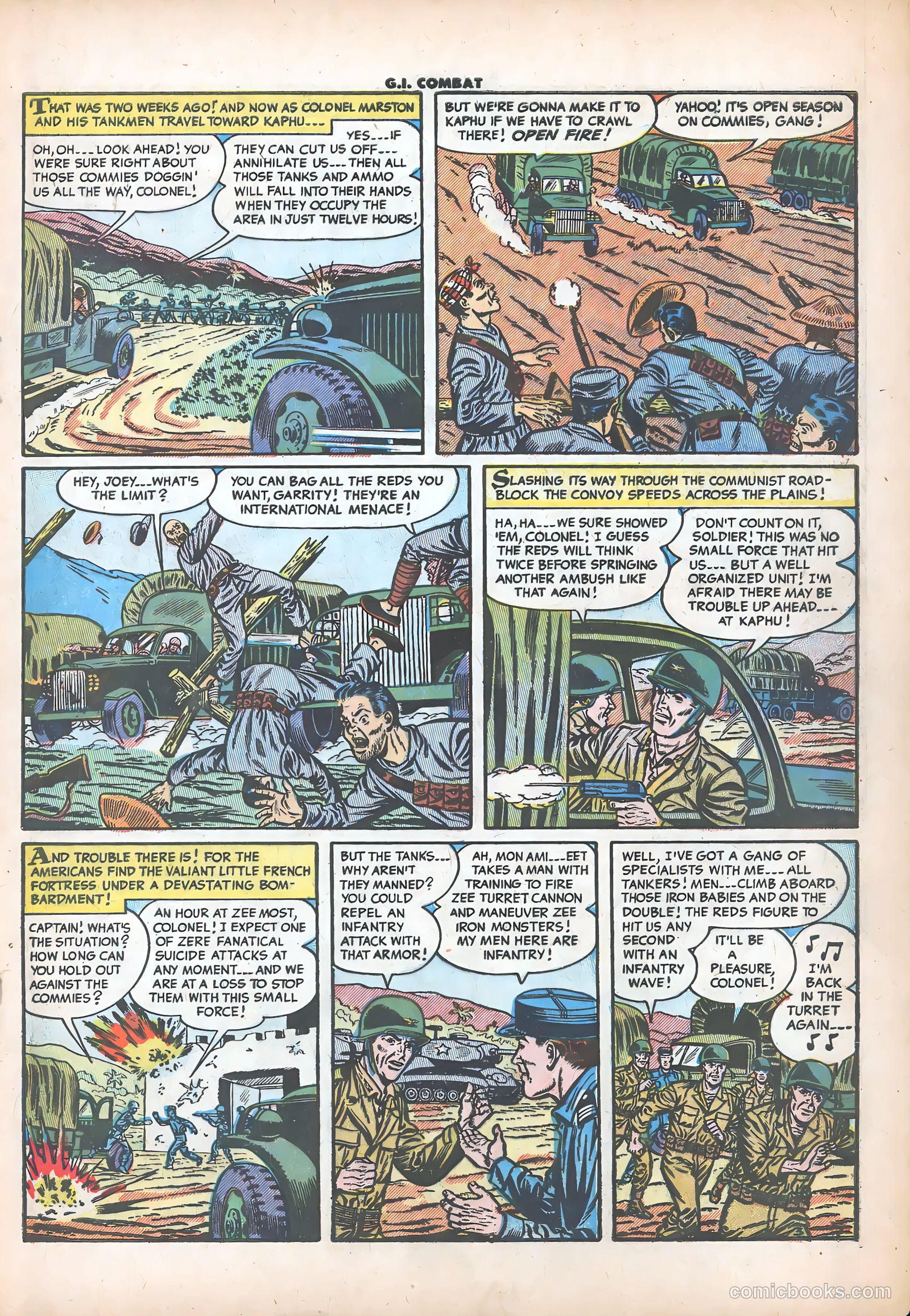 G.I. Combat #27 (1955) — page 5 of 36