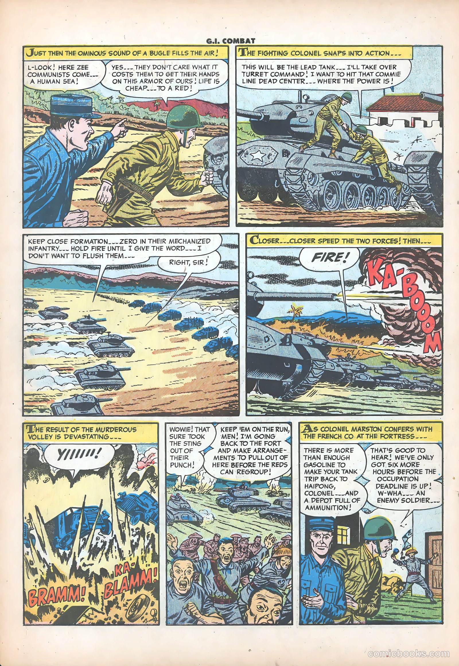 G.I. Combat #27 (1955) — page 6 of 36