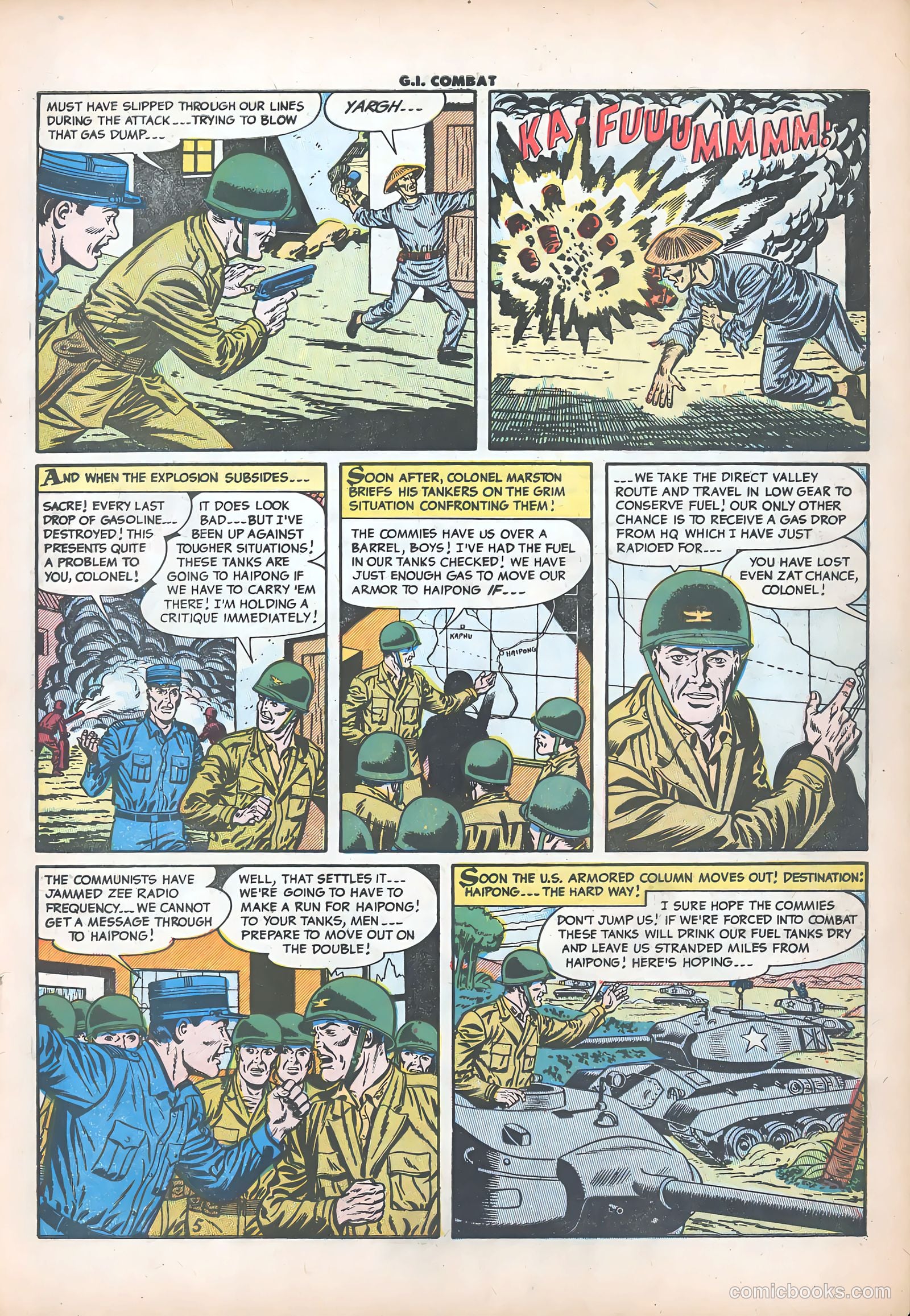 G.I. Combat #27 (1955) — page 7 of 36
