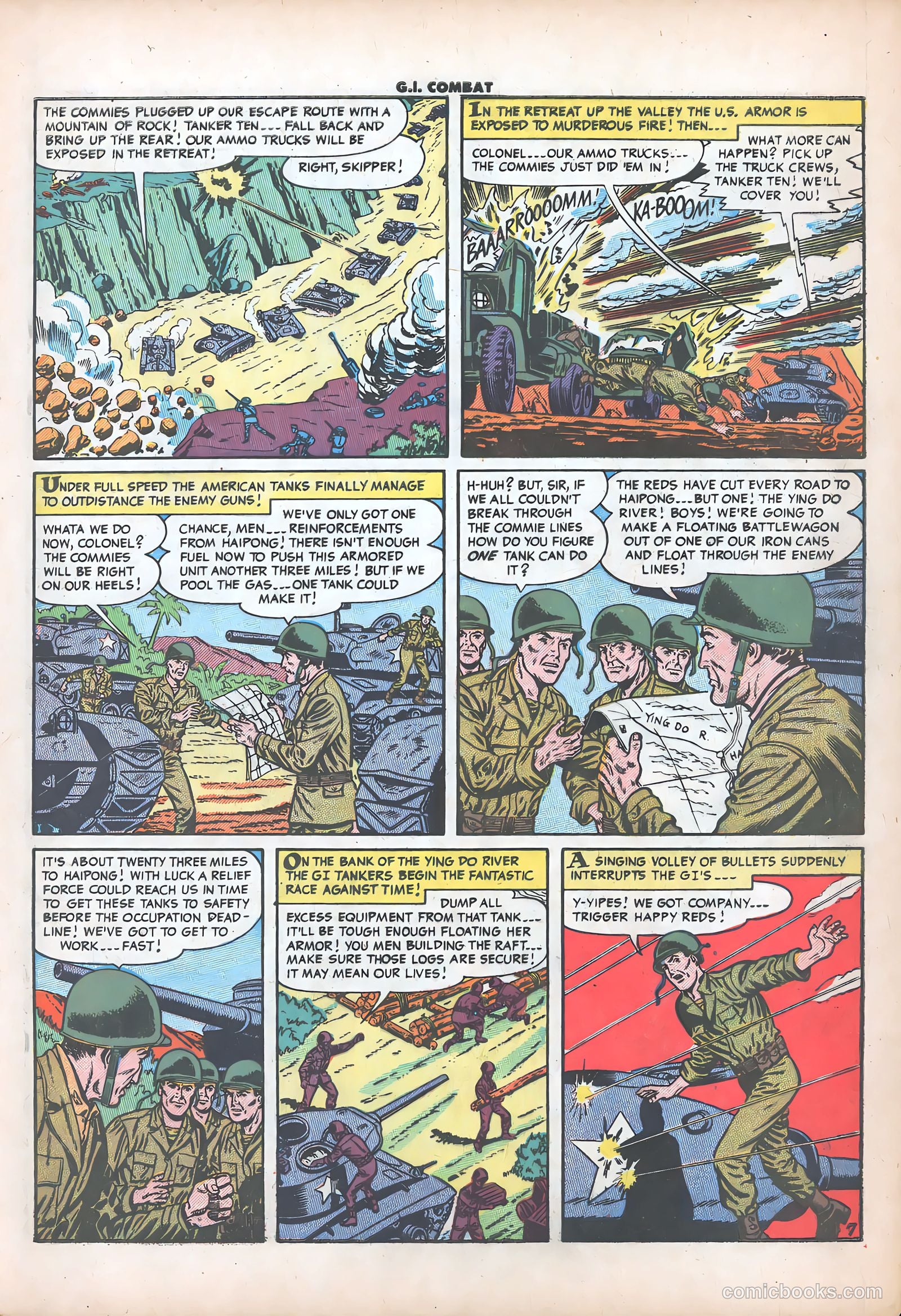 G.I. Combat #27 (1955) — page 9 of 36