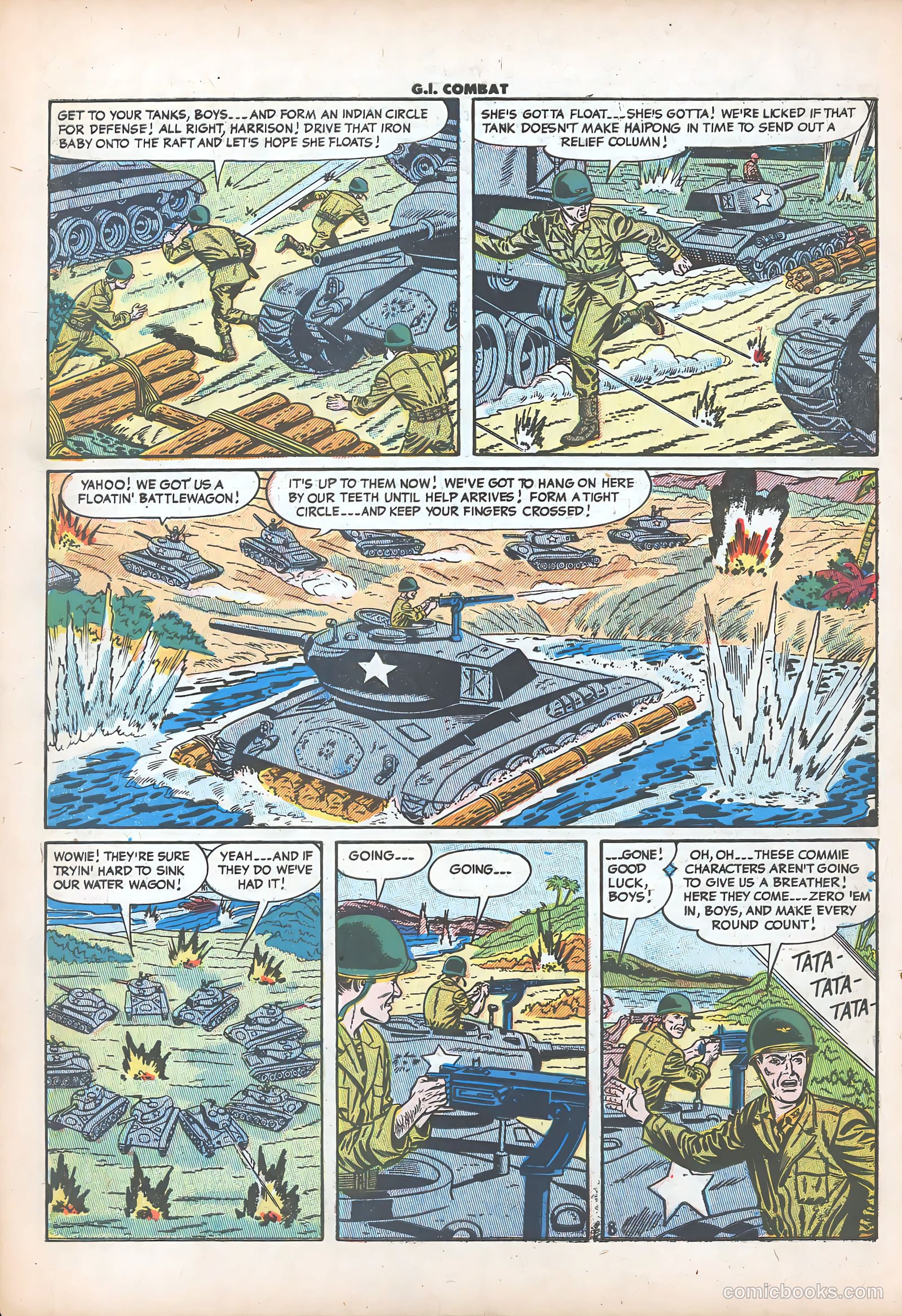 G.I. Combat #27 (1955) — page 10 of 36
