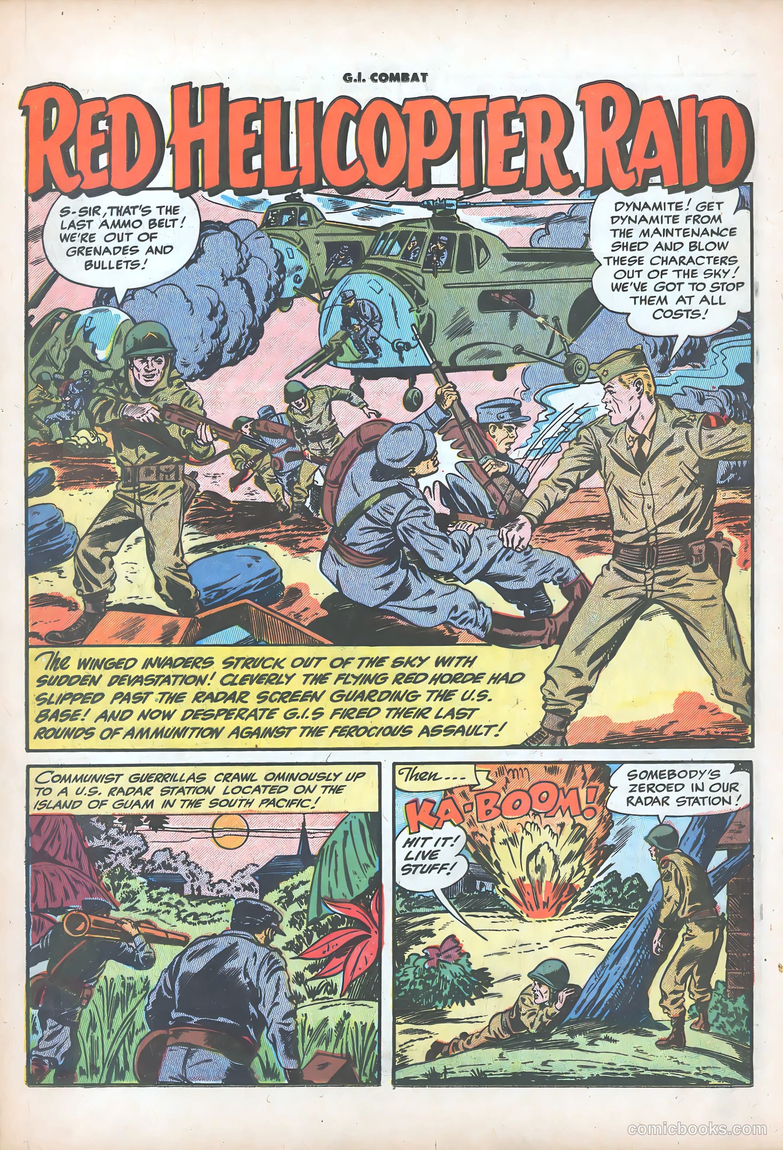 G.I. Combat #27 (1955) — page 12 of 36