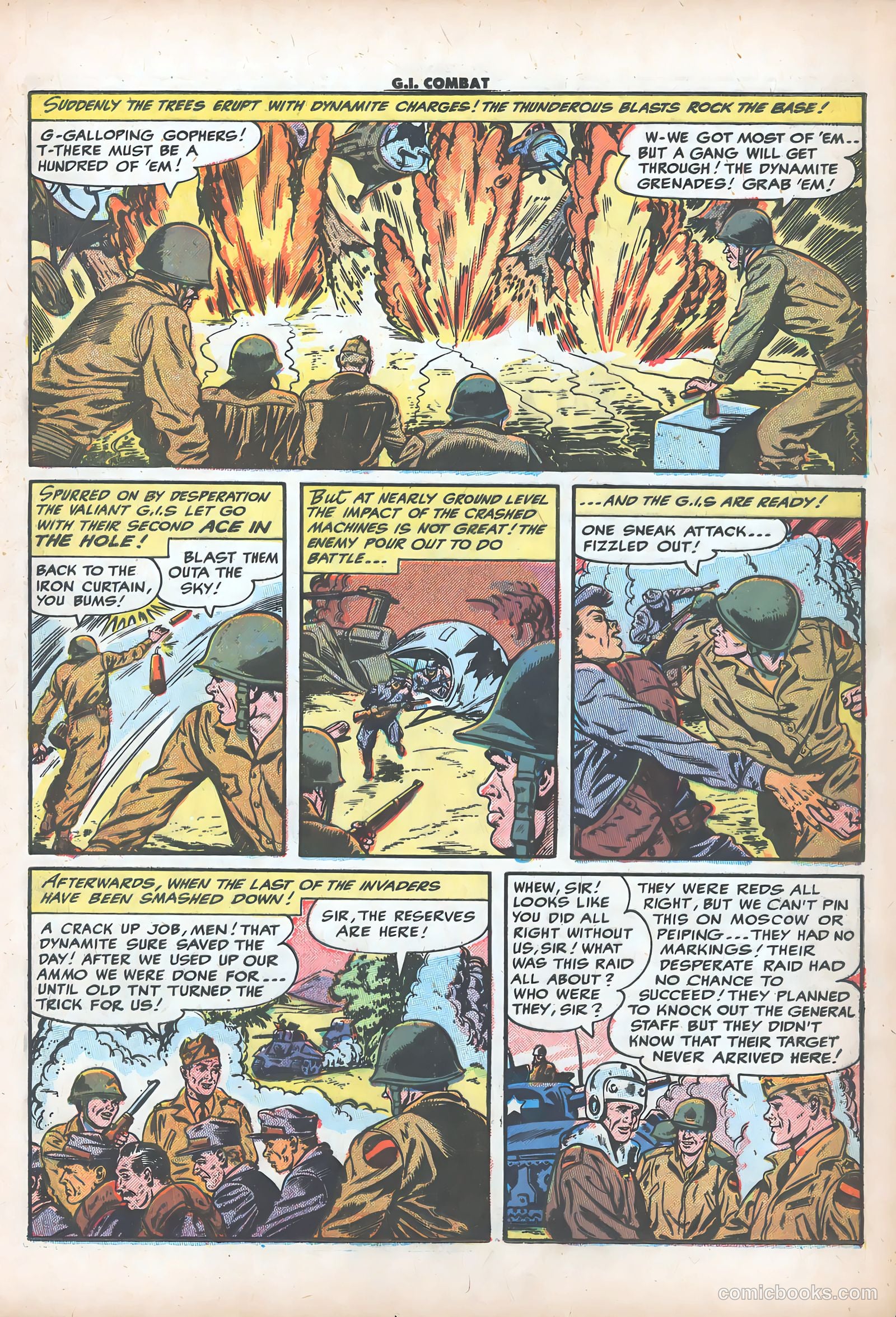 G.I. Combat #27 (1955) — page 17 of 36
