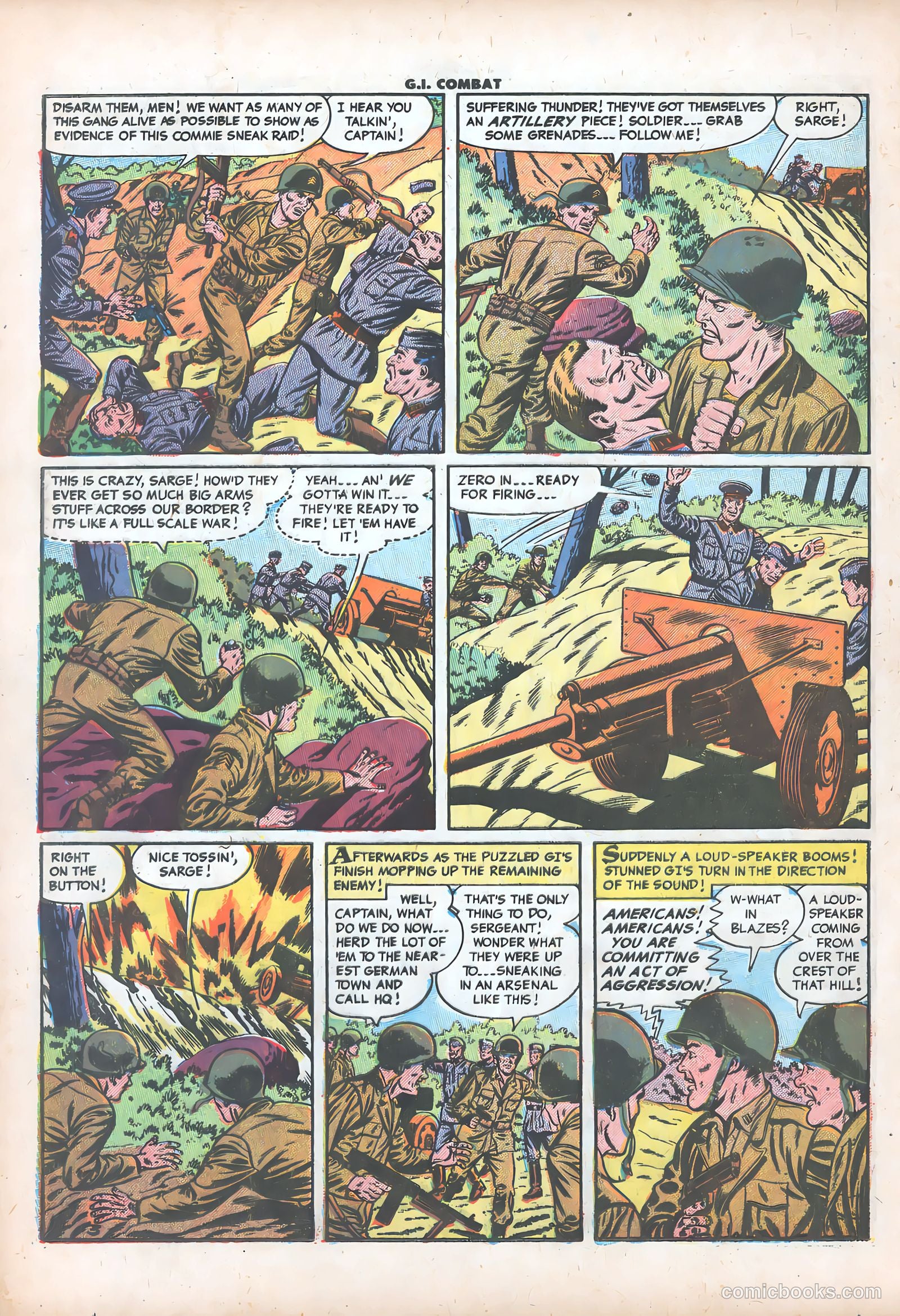 G.I. Combat #27 (1955) — page 20 of 36