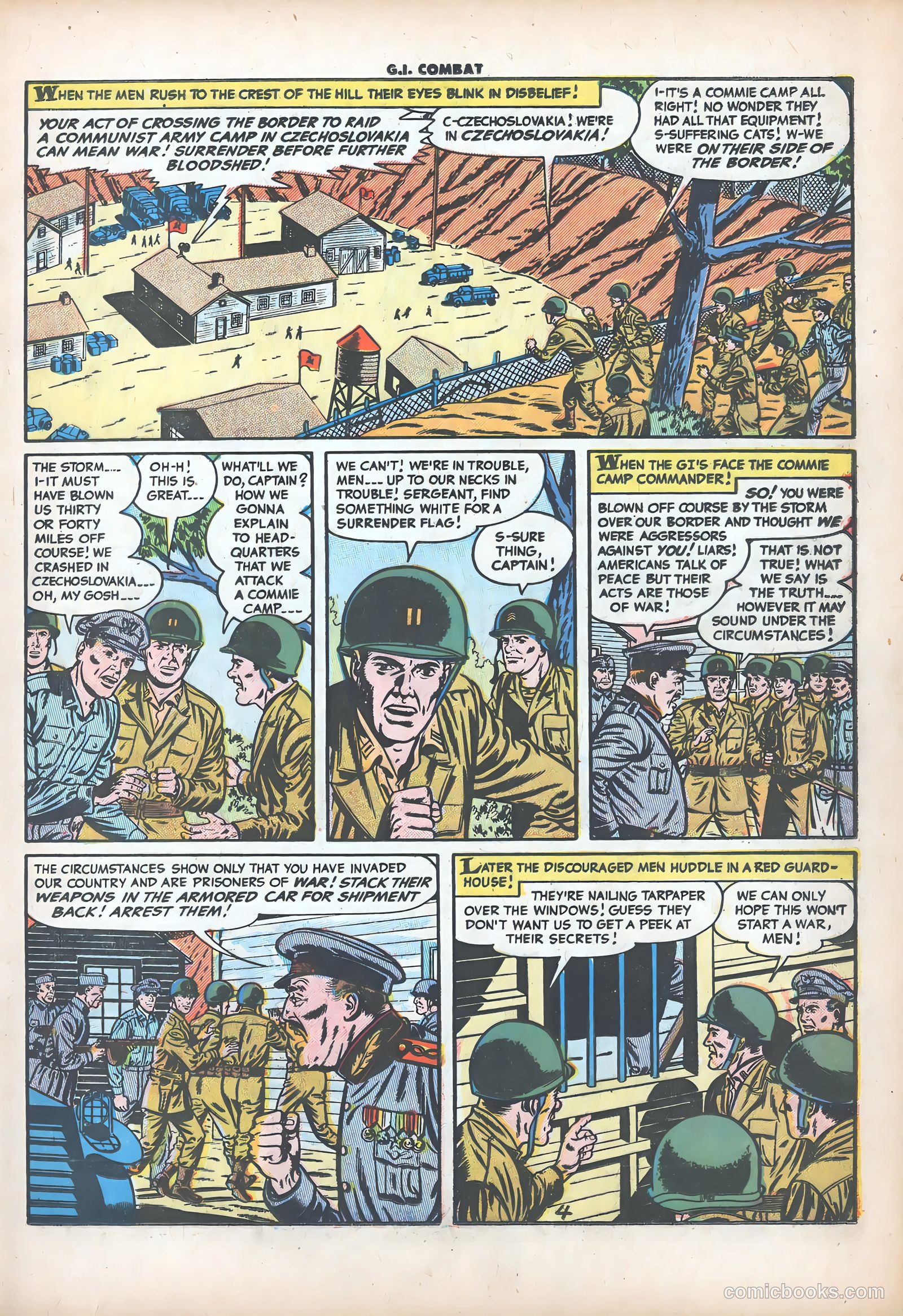 G.I. Combat #27 (1955) — page 21 of 36