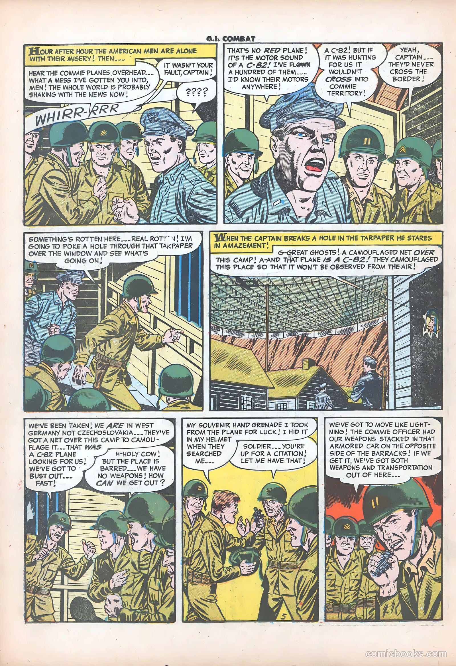 G.I. Combat #27 (1955) — page 22 of 36