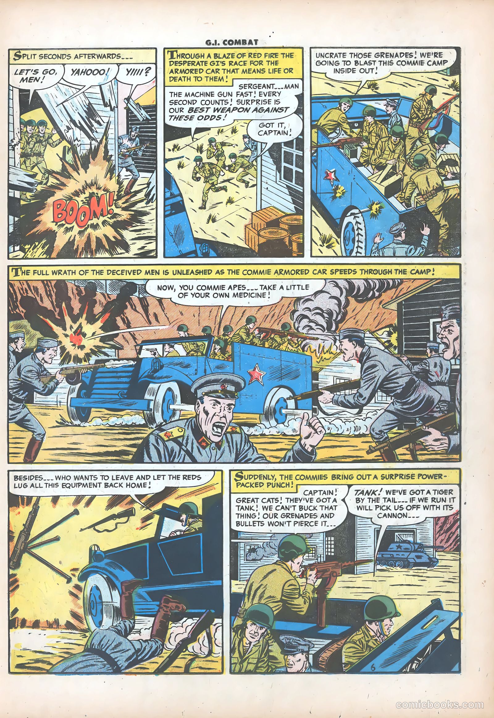 G.I. Combat #27 (1955) — page 23 of 36