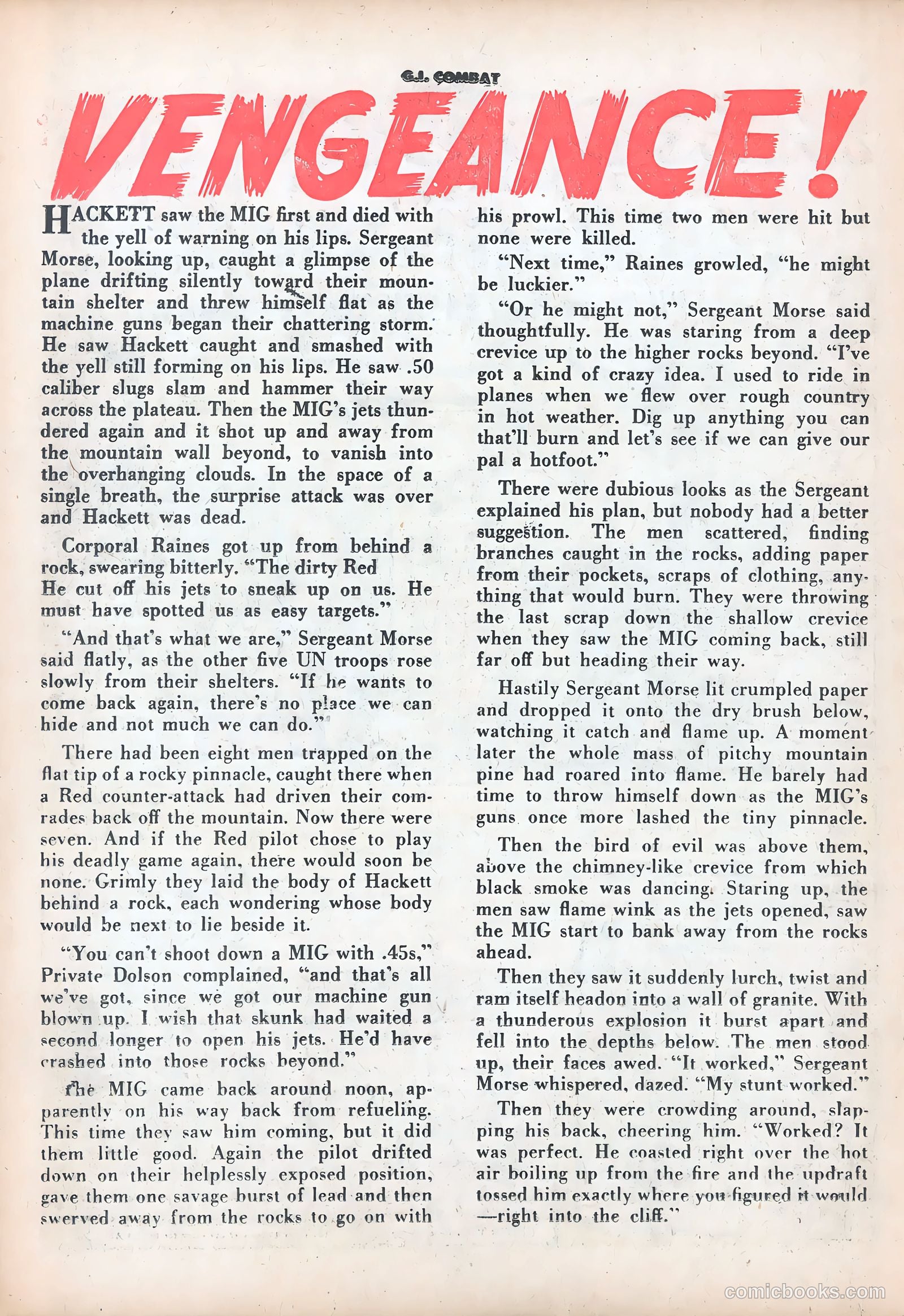G.I. Combat #27 (1955) — page 26 of 36