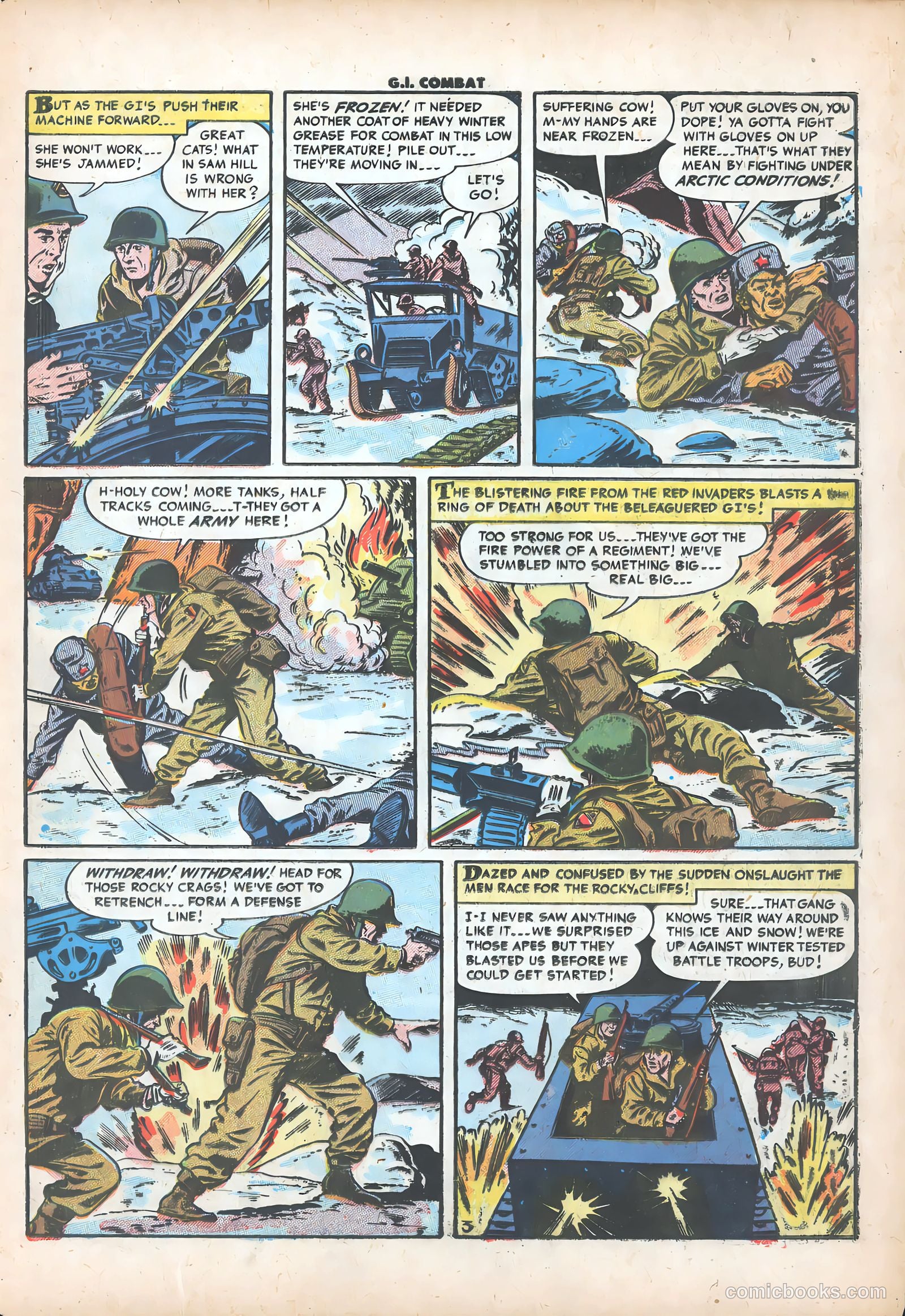 G.I. Combat #27 (1955) — page 29 of 36