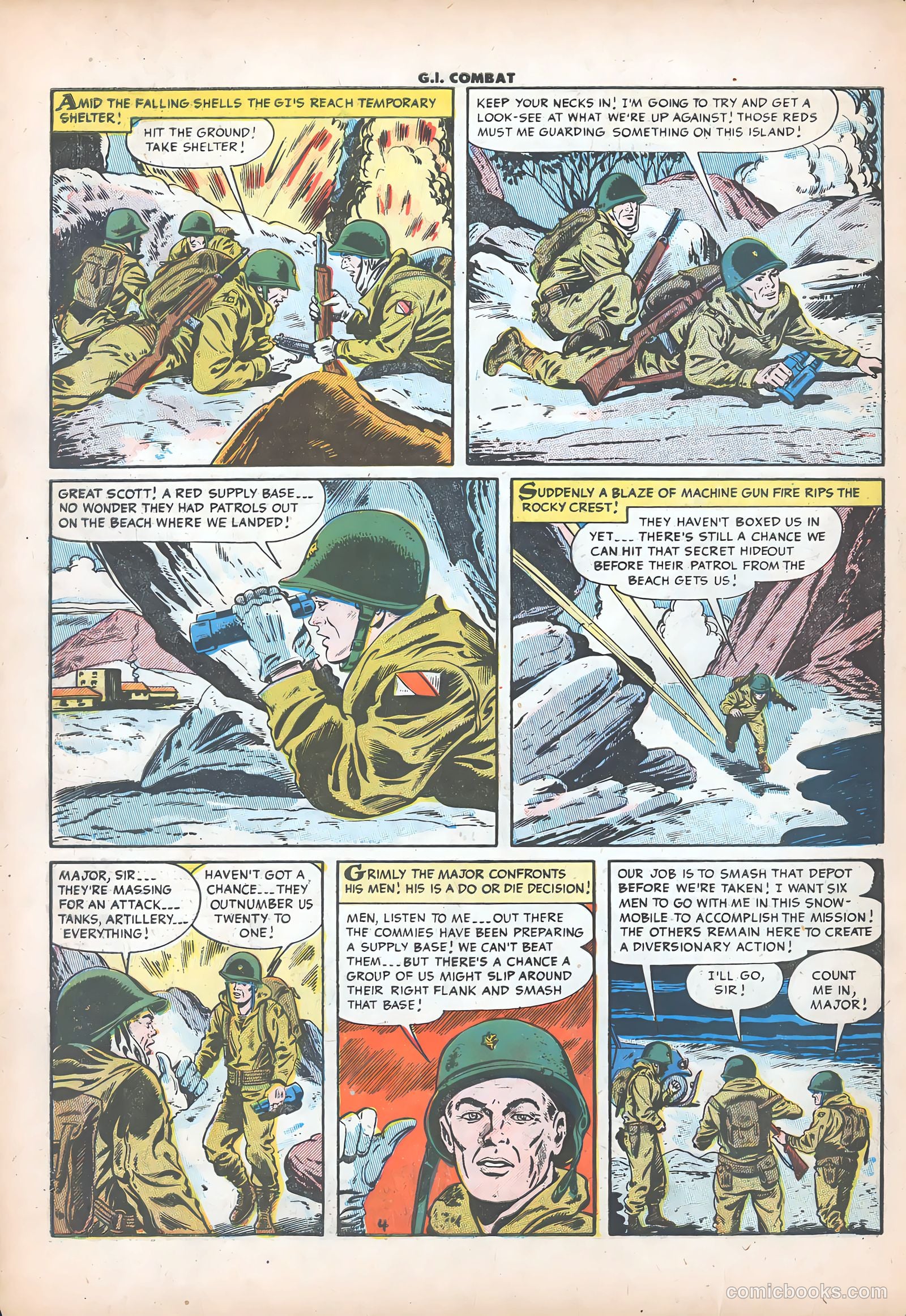 G.I. Combat #27 (1955) — page 30 of 36