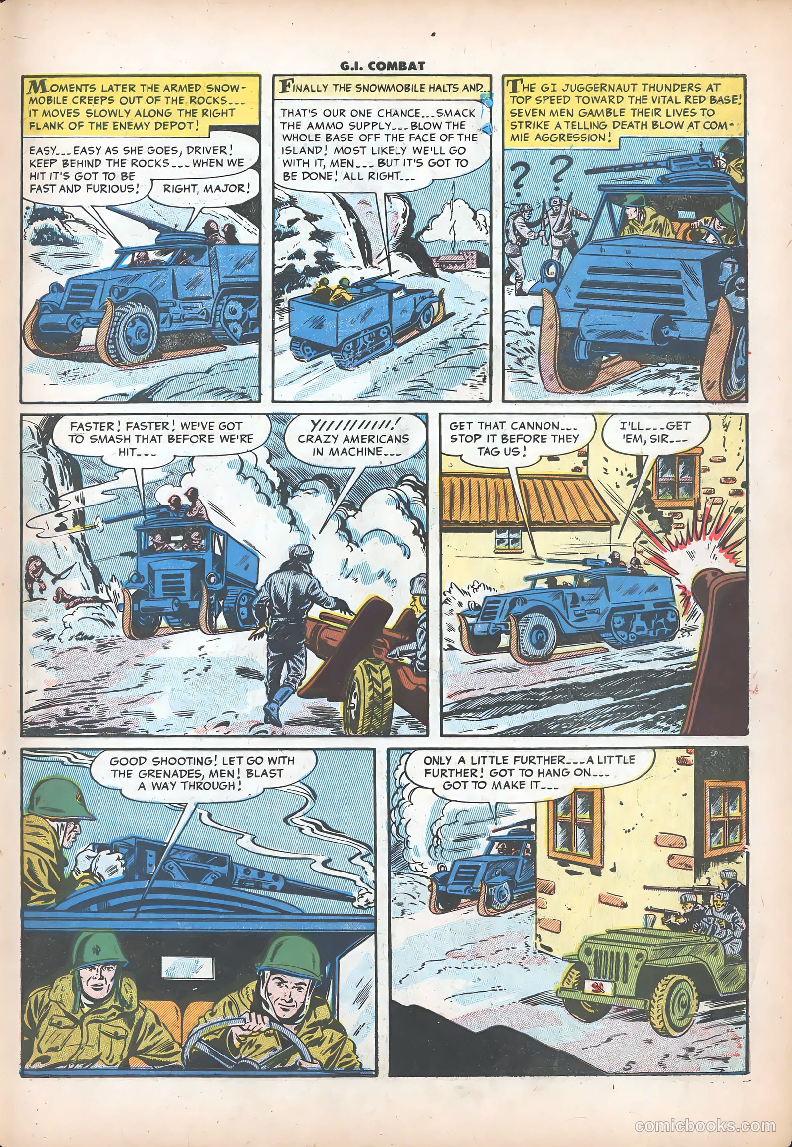 G.I. Combat #27 (1955) — page 31 of 36