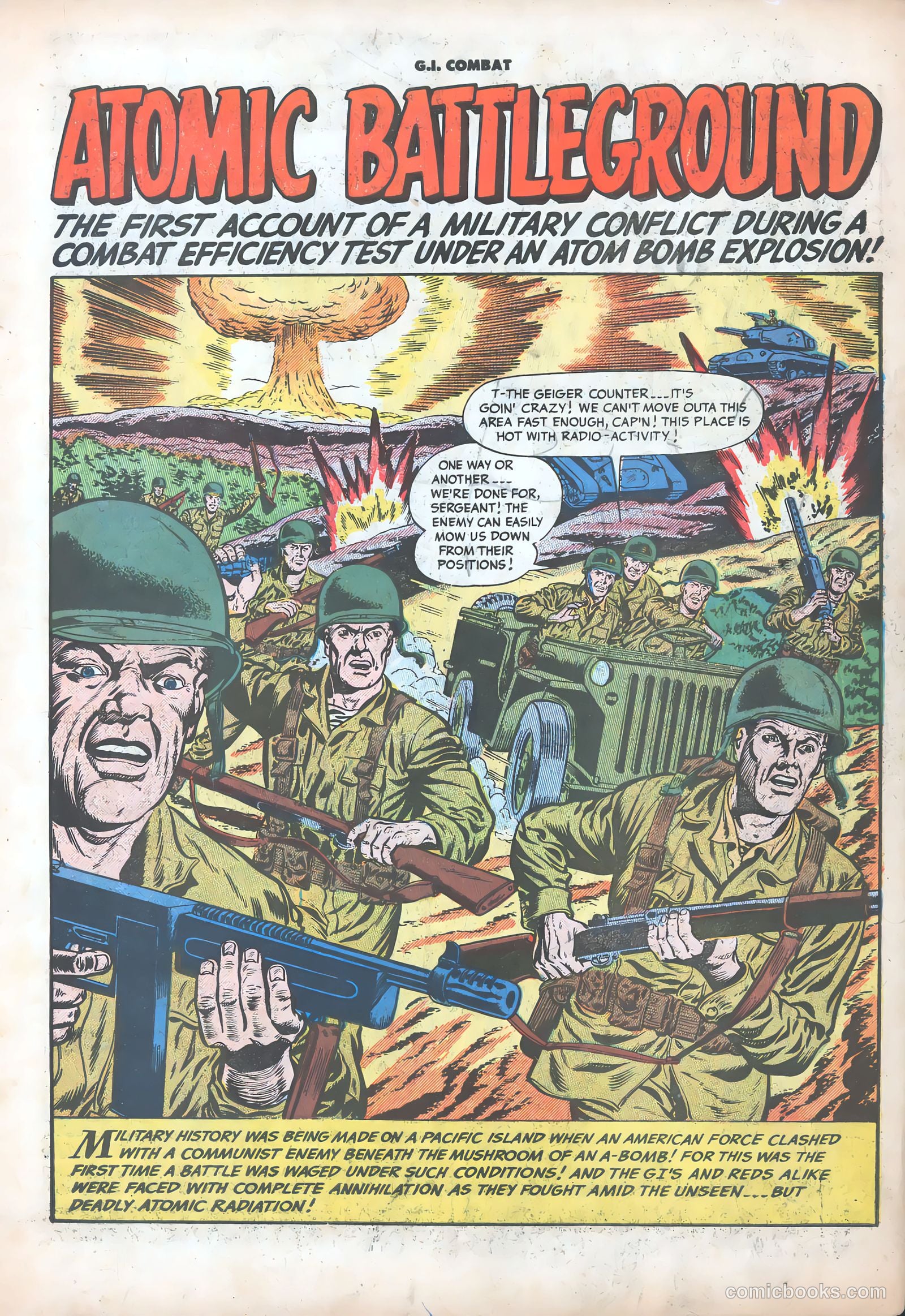 G.I. Combat #28 (1955) — page 3 of 36