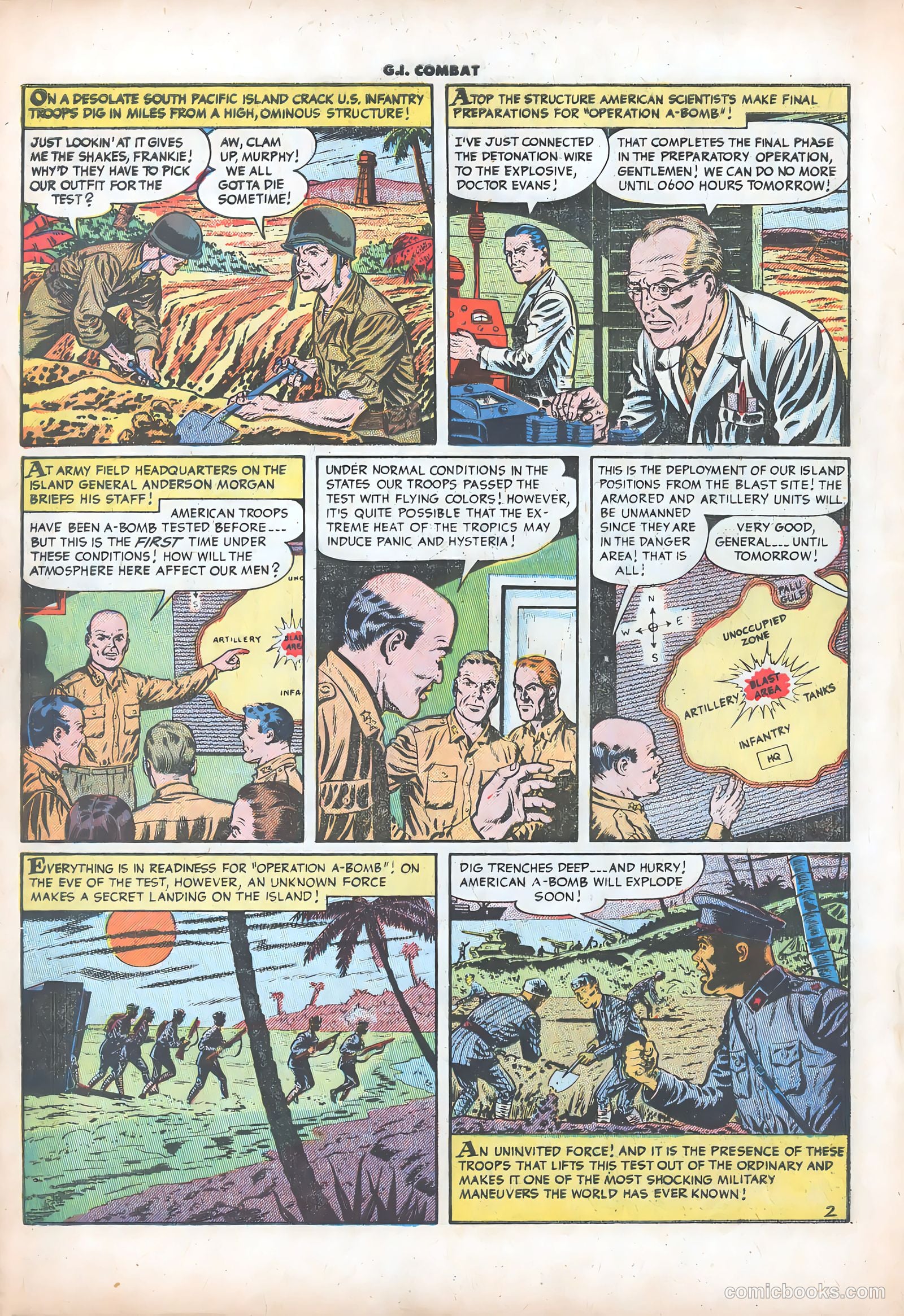 G.I. Combat #28 (1955) — page 4 of 36