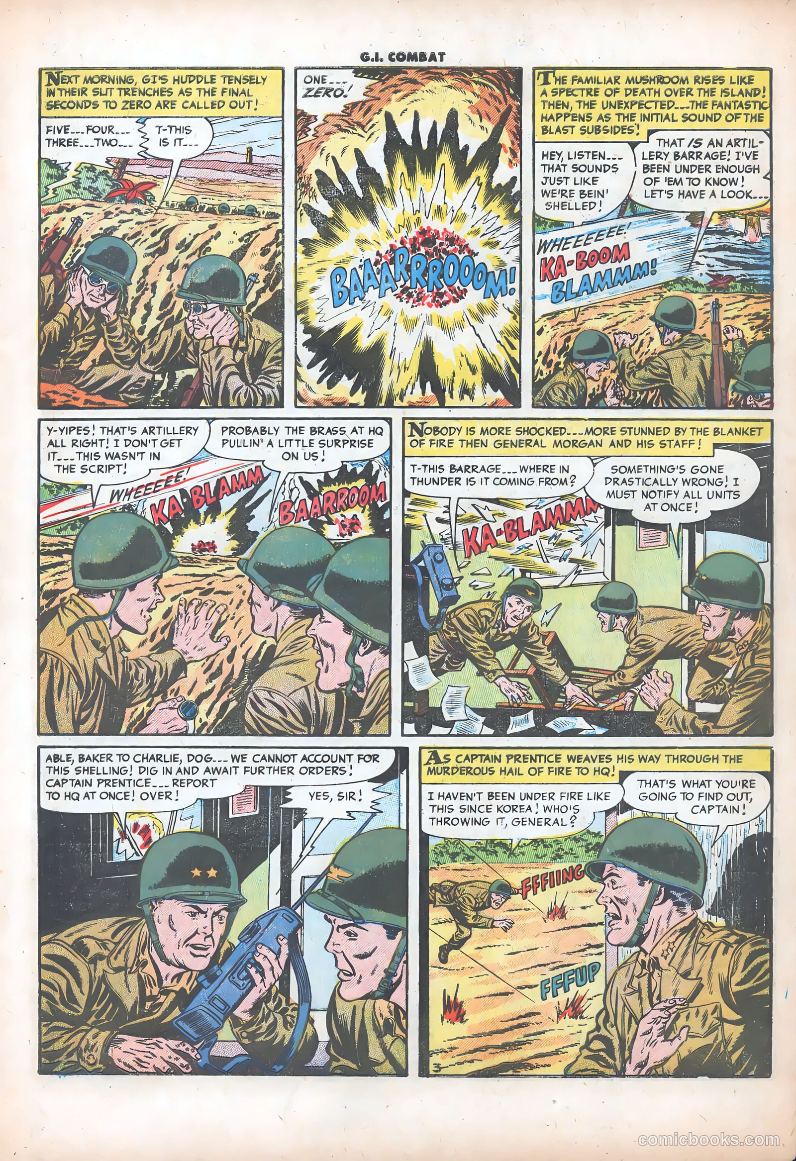 G.I. Combat #28 (1955) — page 5 of 36