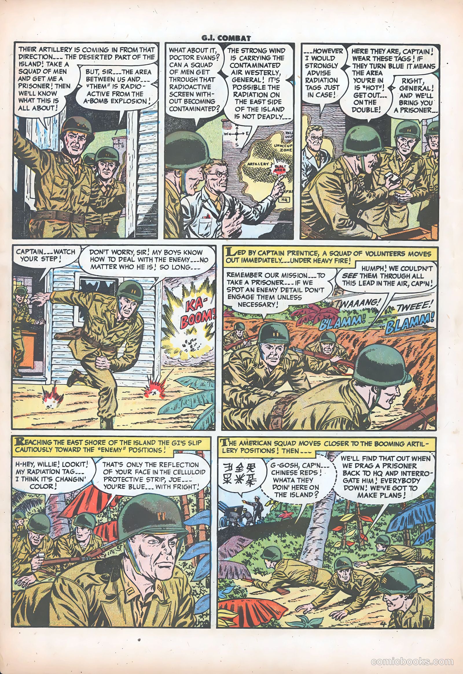 G.I. Combat #28 (1955) — page 6 of 36
