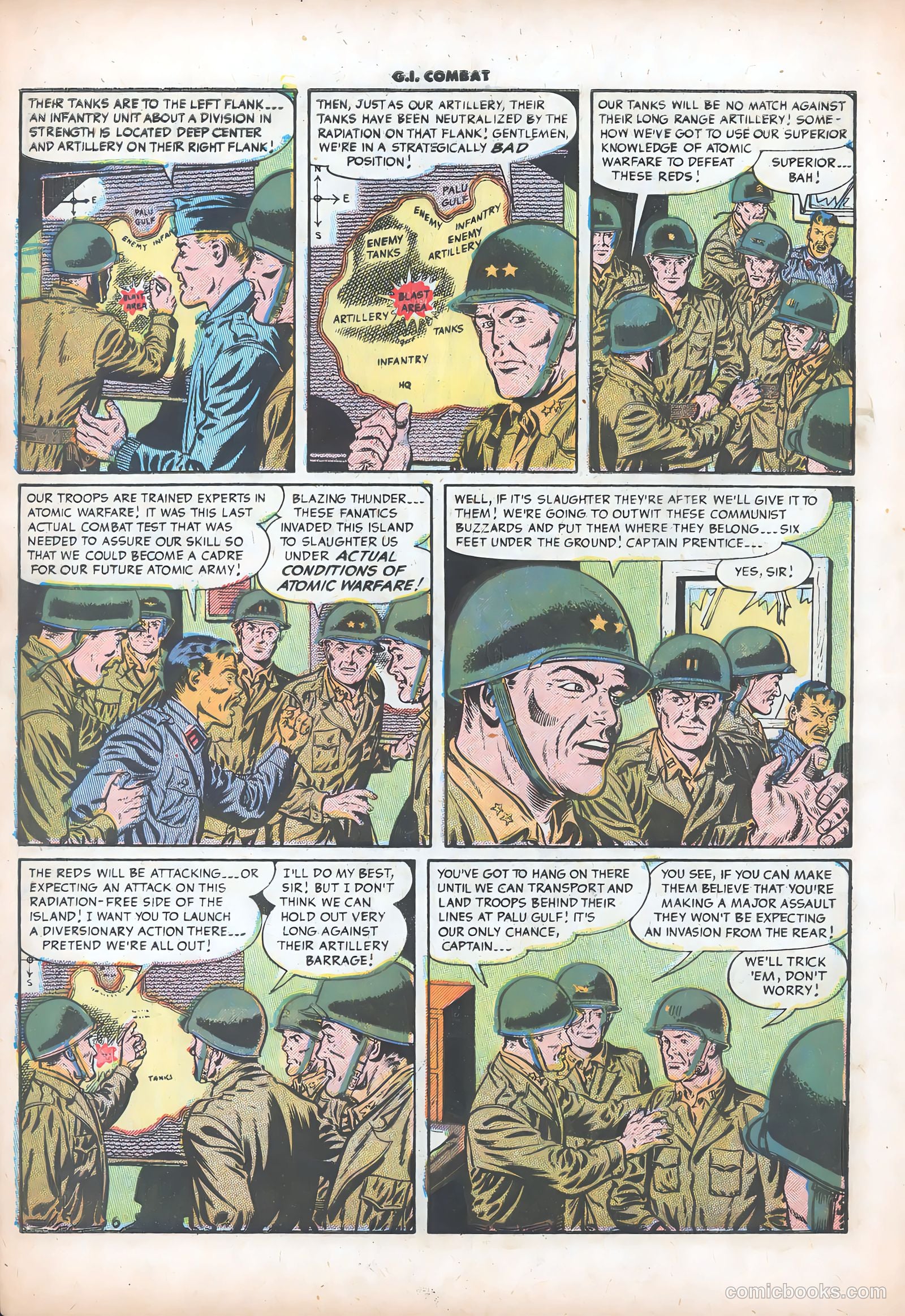 G.I. Combat #28 (1955) — page 8 of 36