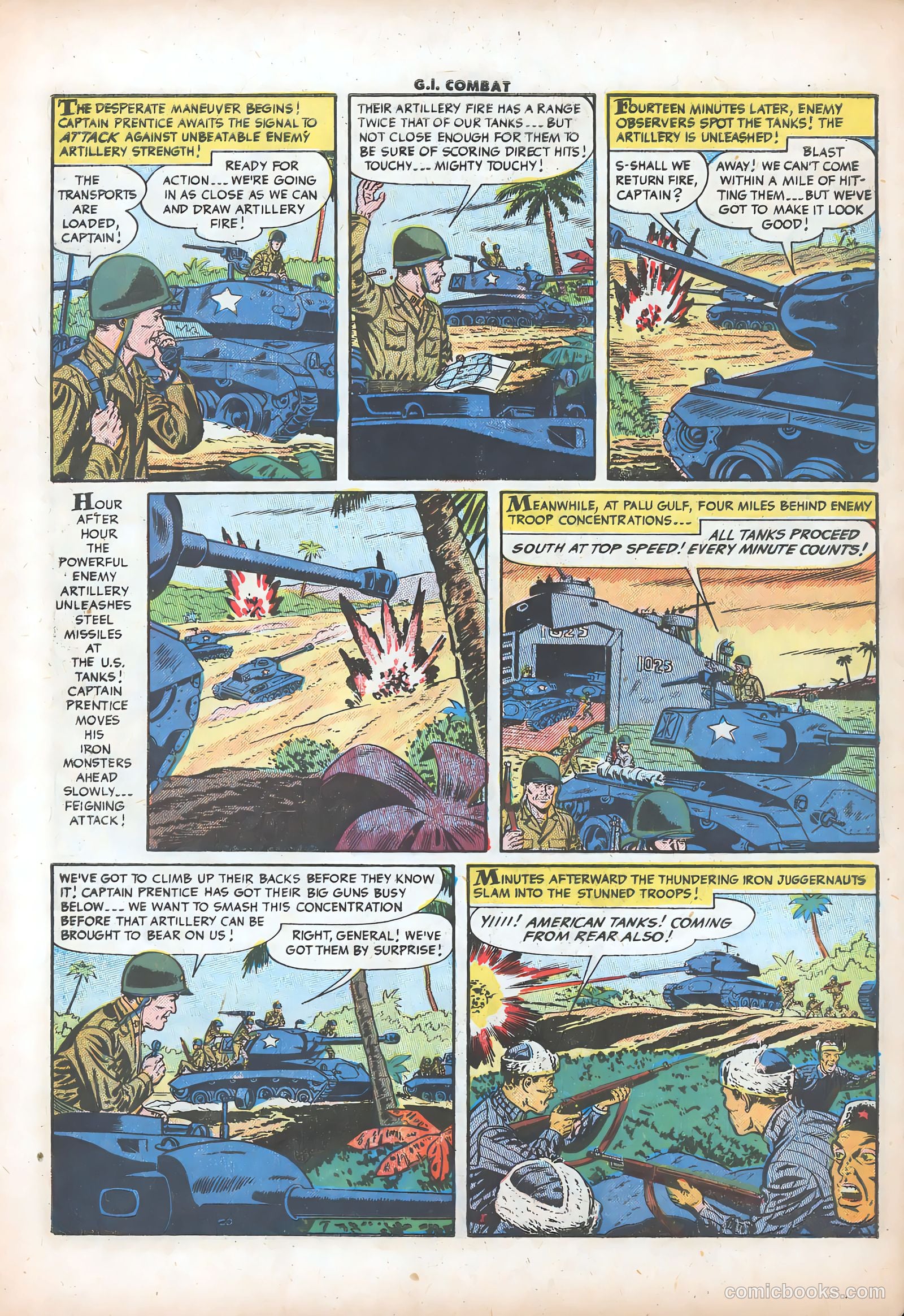 G.I. Combat #28 (1955) — page 9 of 36