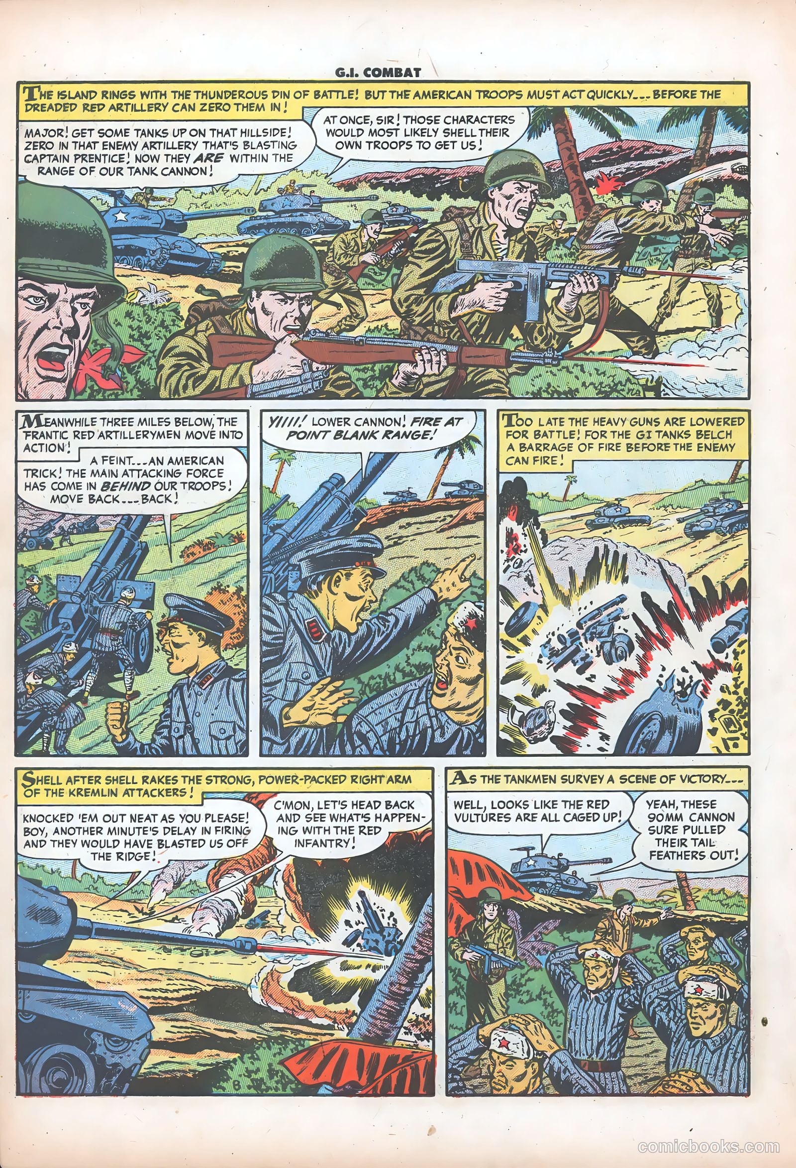 G.I. Combat #28 (1955) — page 10 of 36