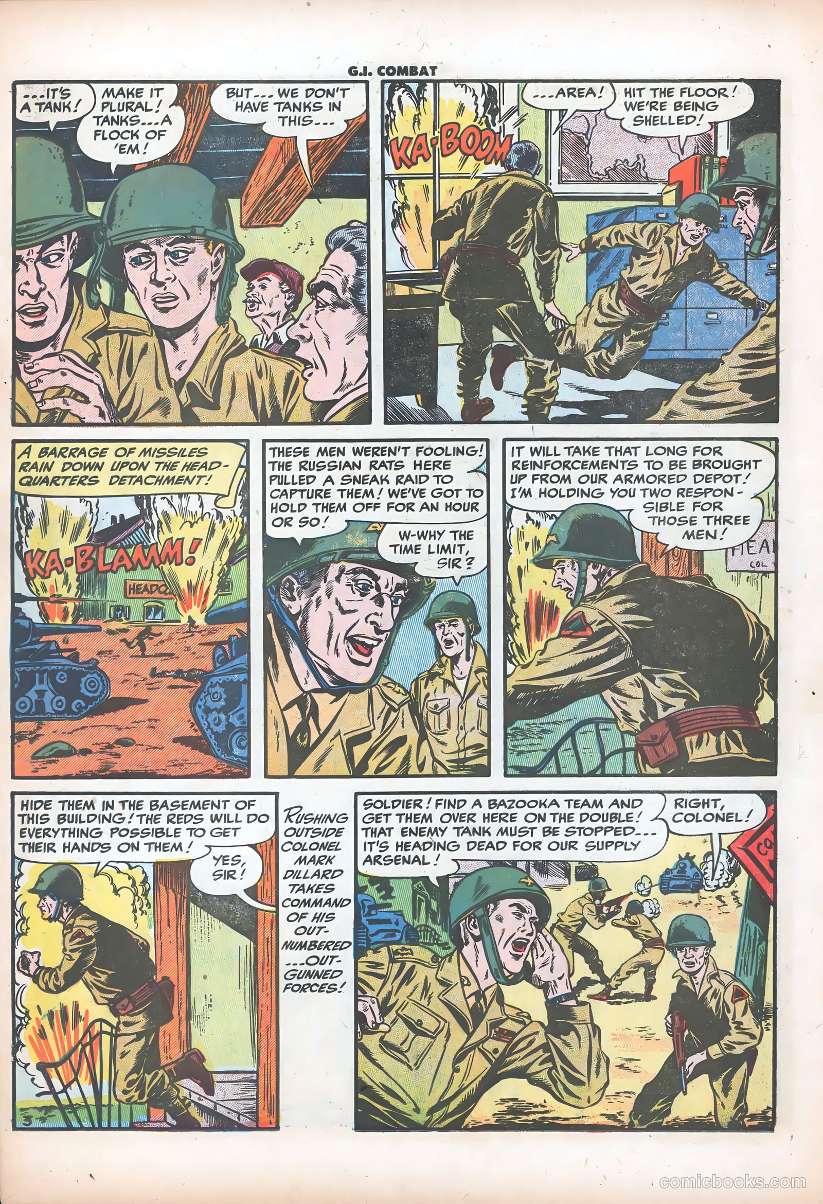 G.I. Combat #28 (1955) — page 14 of 36