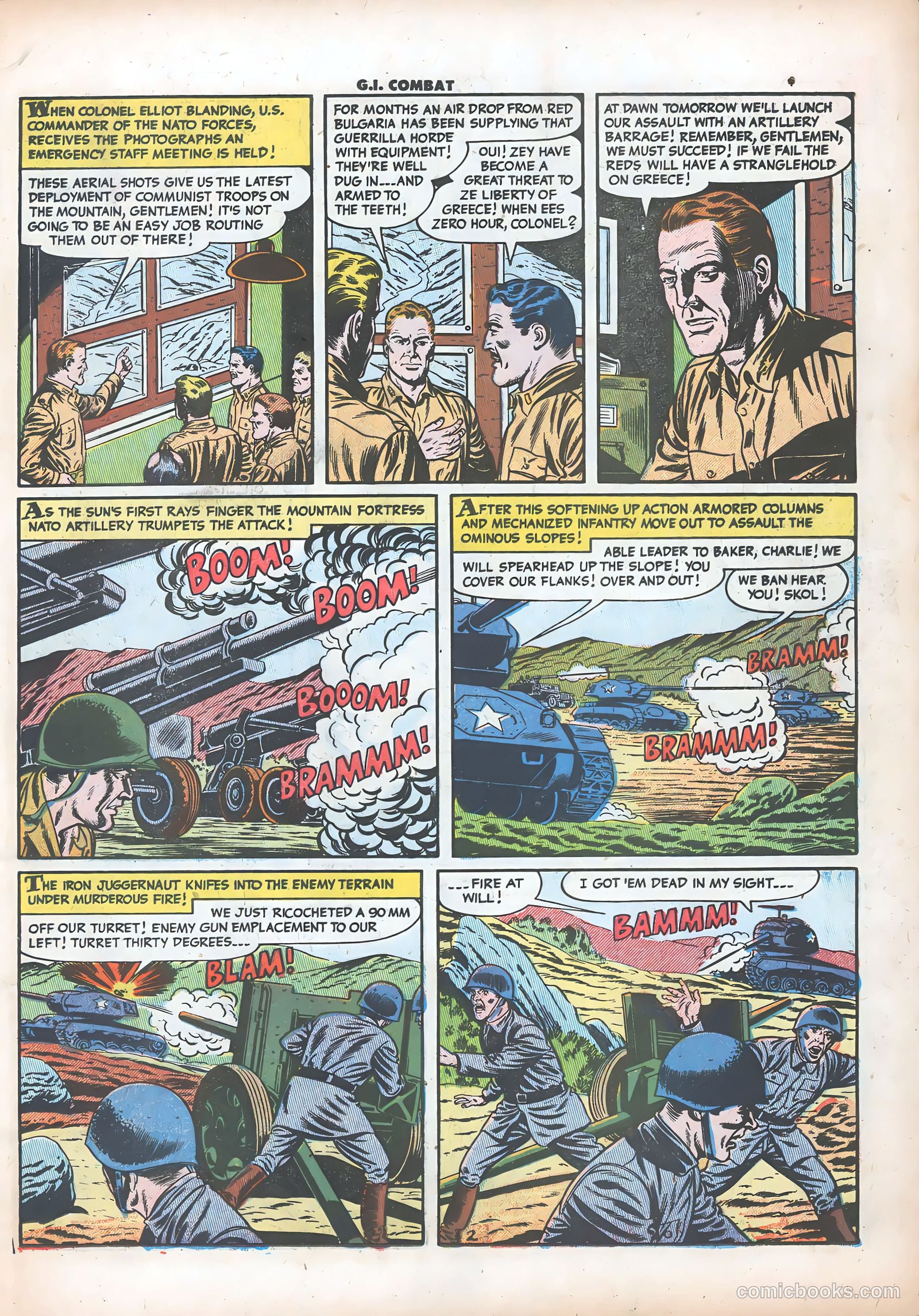 G.I. Combat #28 (1955) — page 19 of 36