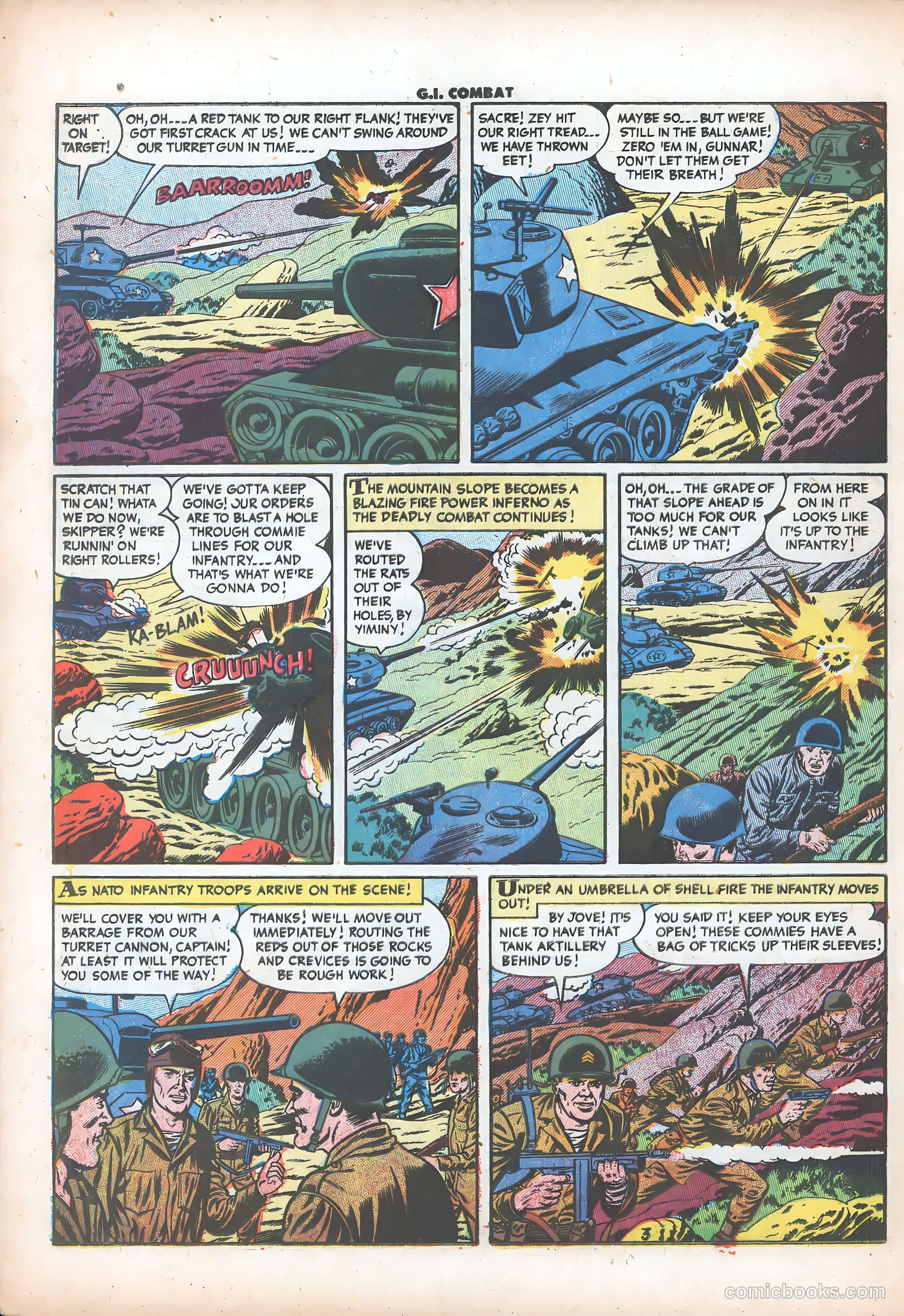 G.I. Combat #28 (1955) — page 20 of 36