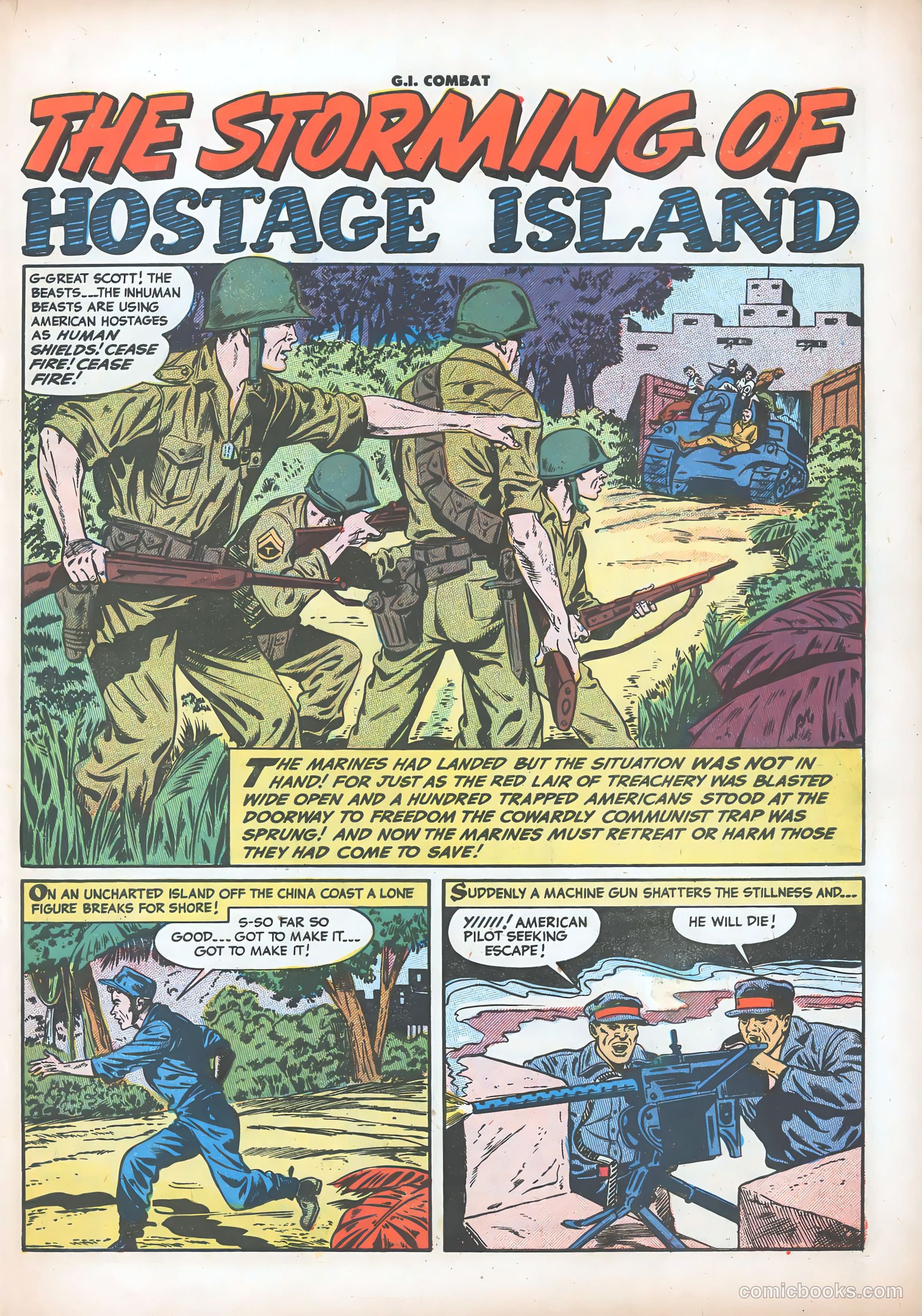 G.I. Combat #28 (1955) — page 27 of 36