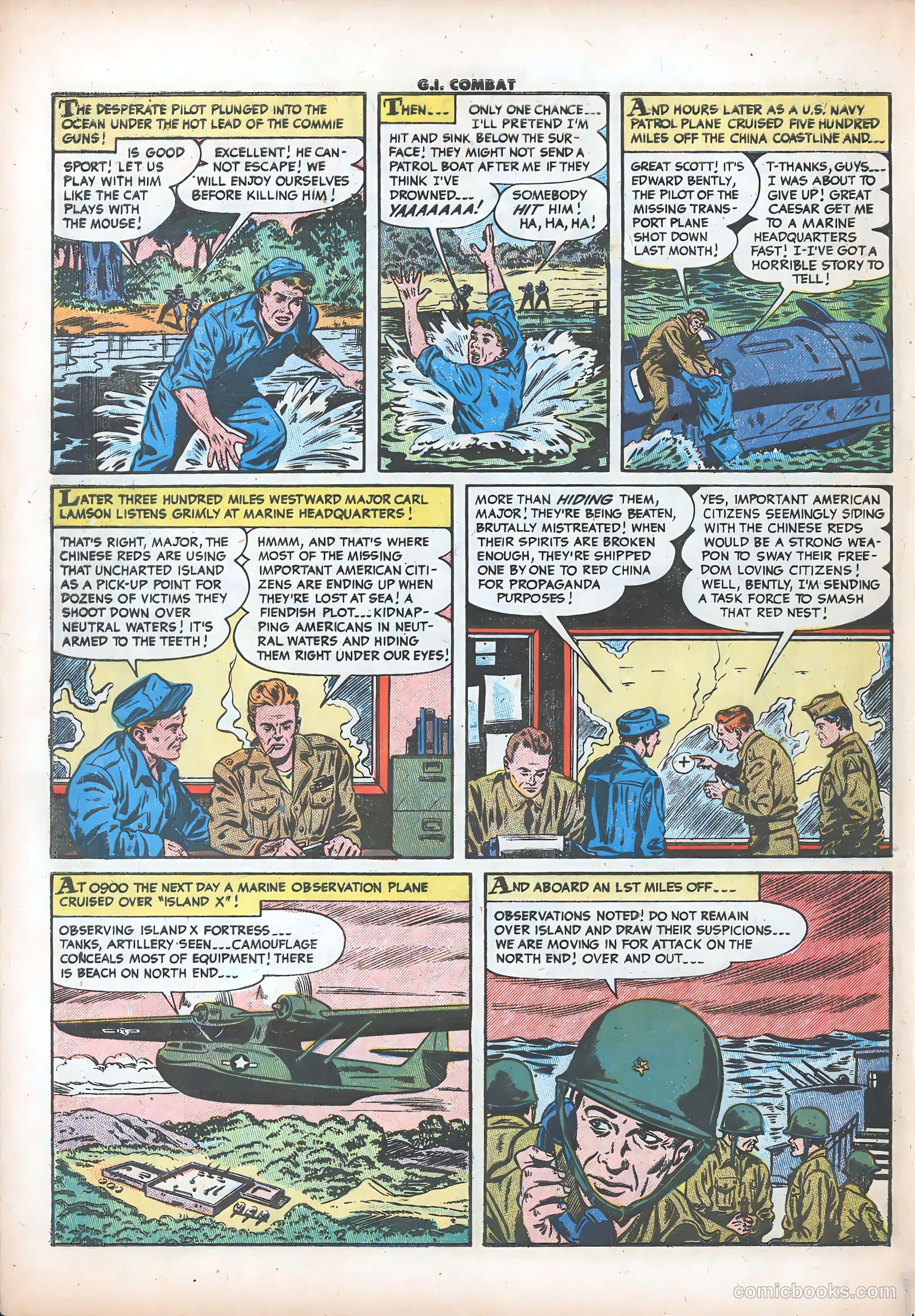 G.I. Combat #28 (1955) — page 28 of 36