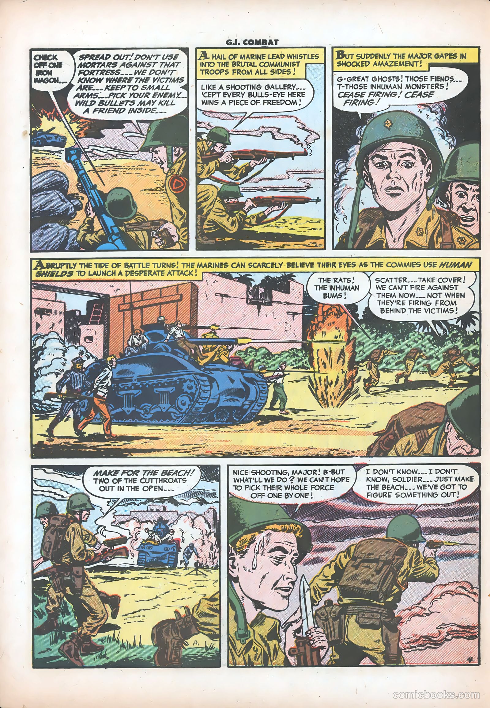 G.I. Combat #28 (1955) — page 30 of 36