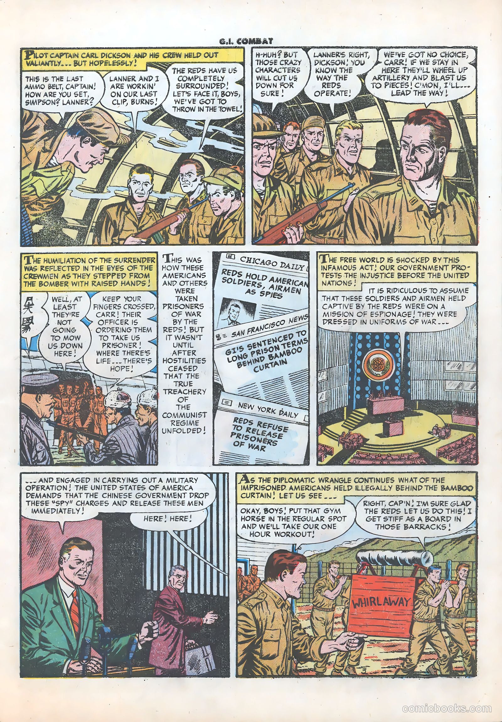 G.I. Combat #29 (1955) — page 5 of 35