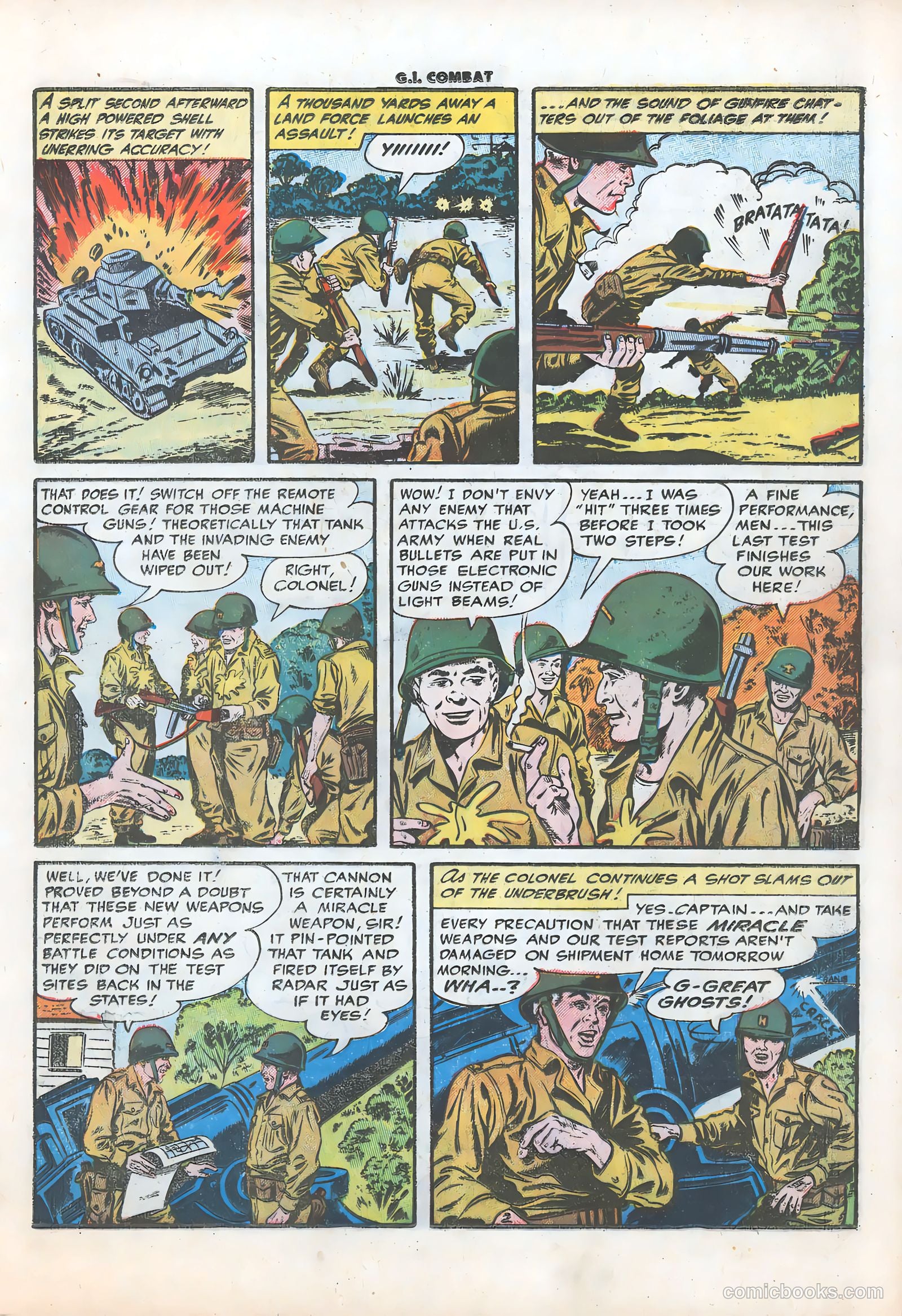 G.I. Combat #29 (1955) — page 13 of 35