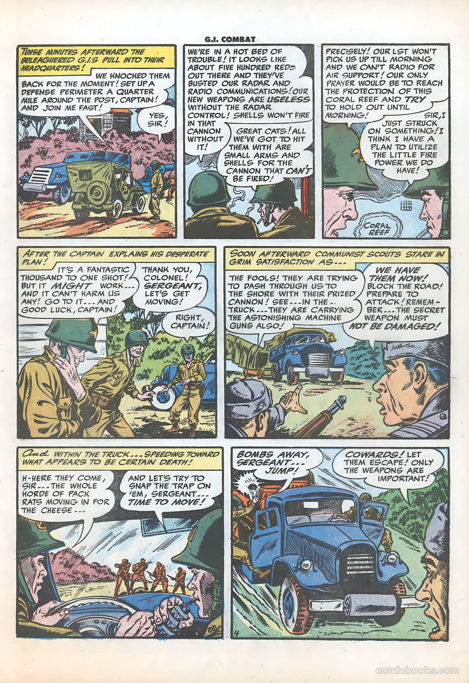 G.I. Combat #29 (1955) — page 15 of 35