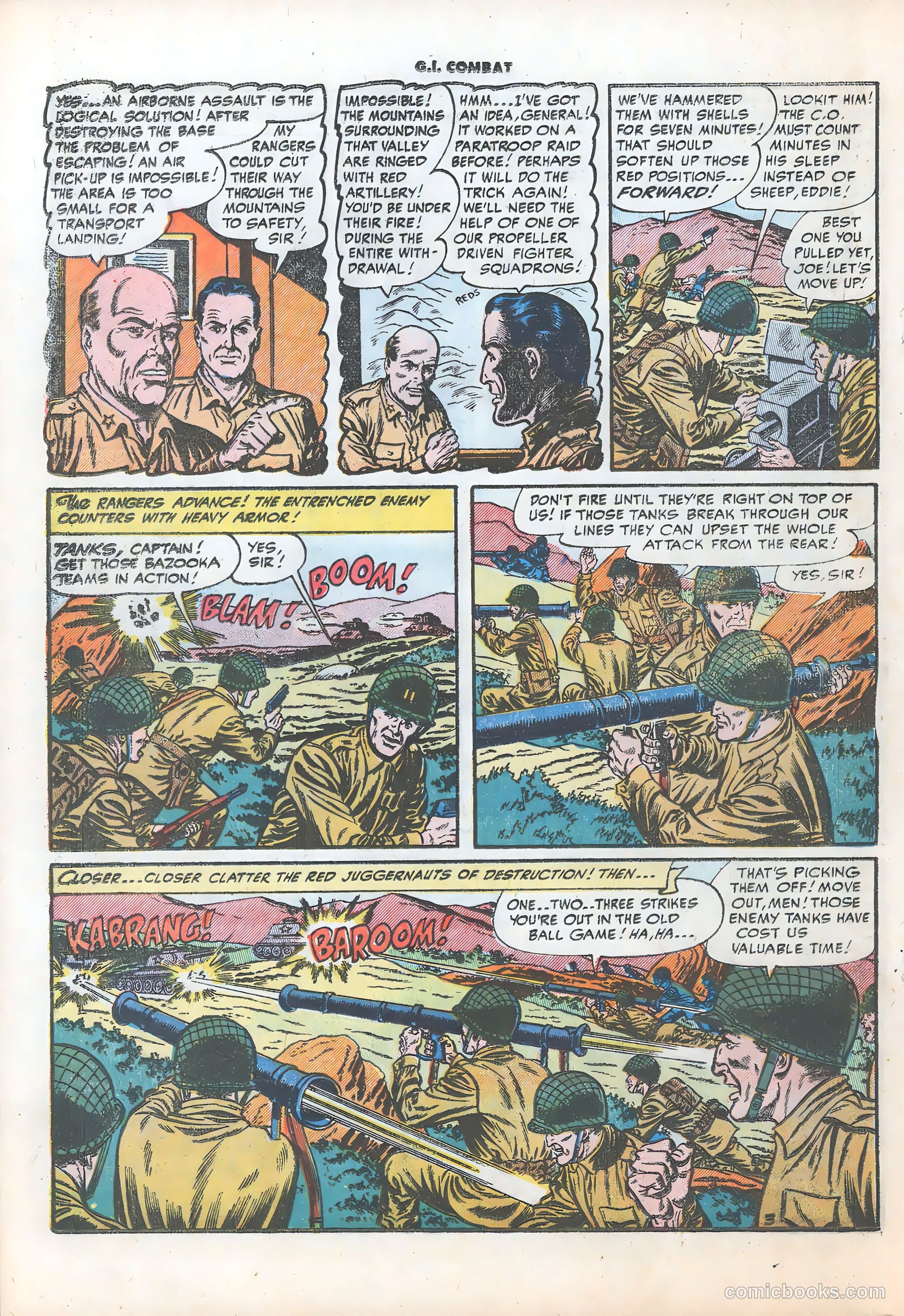 G.I. Combat #29 (1955) — page 20 of 35